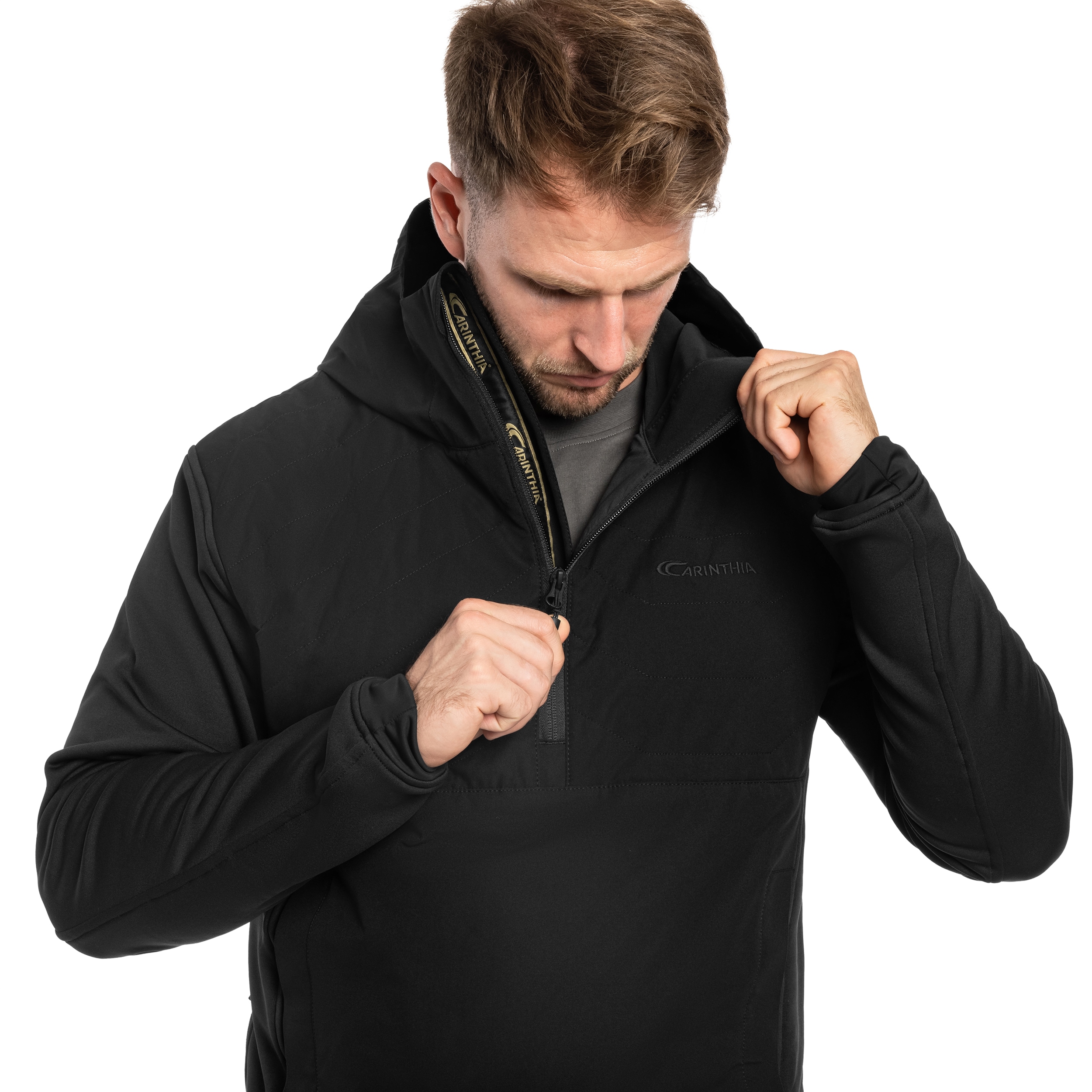 Jachetă Carinthia G-Loft Ultra Hoodie - Black