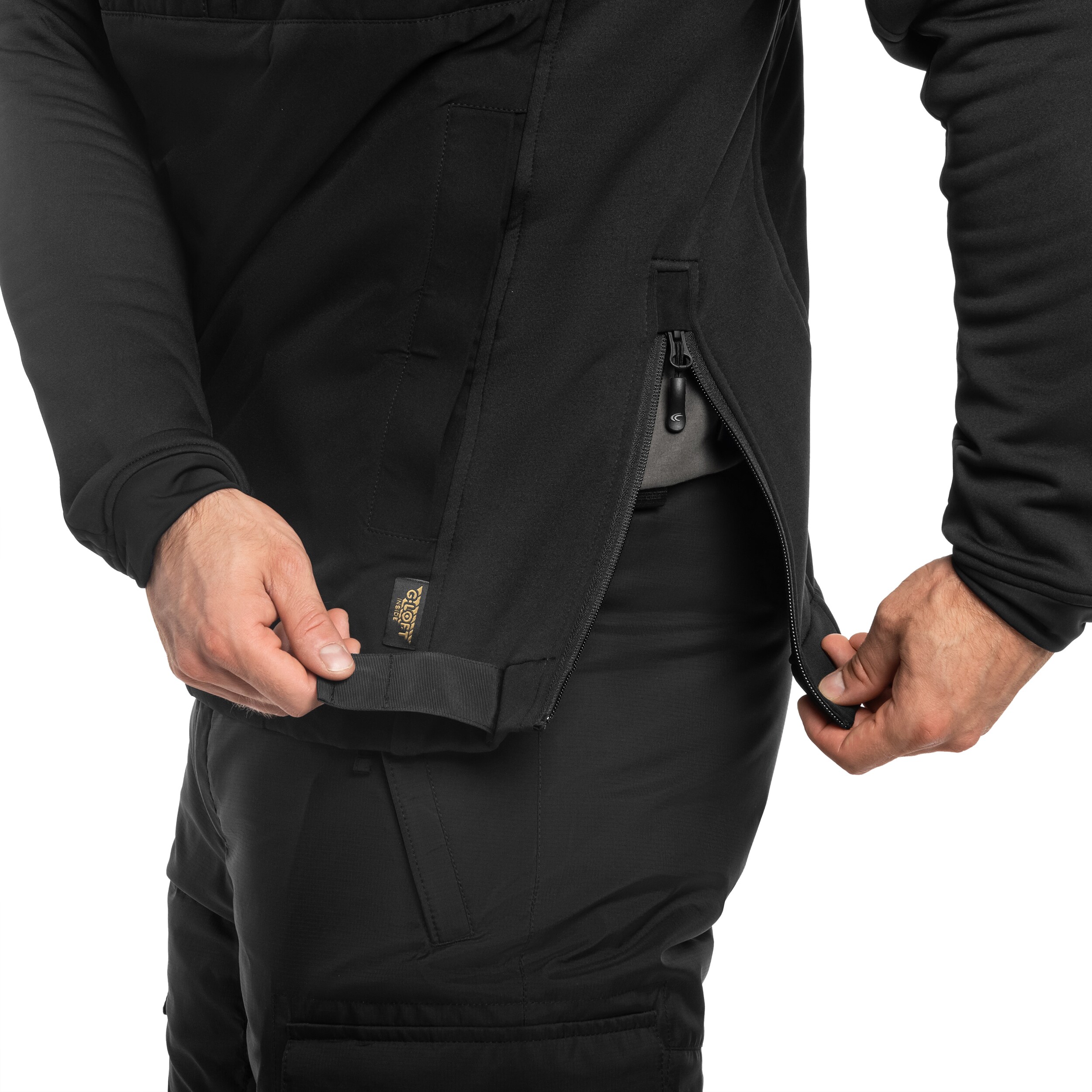 Jachetă Carinthia G-Loft Ultra Hoodie - Black