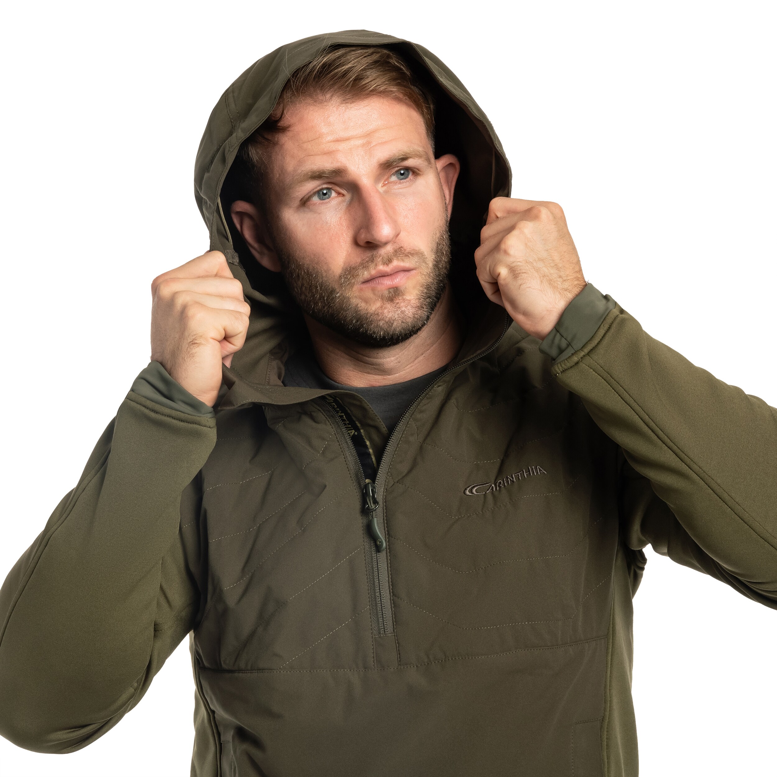 Jachetă Carinthia G-Loft Ultra Hoodie - Olive
