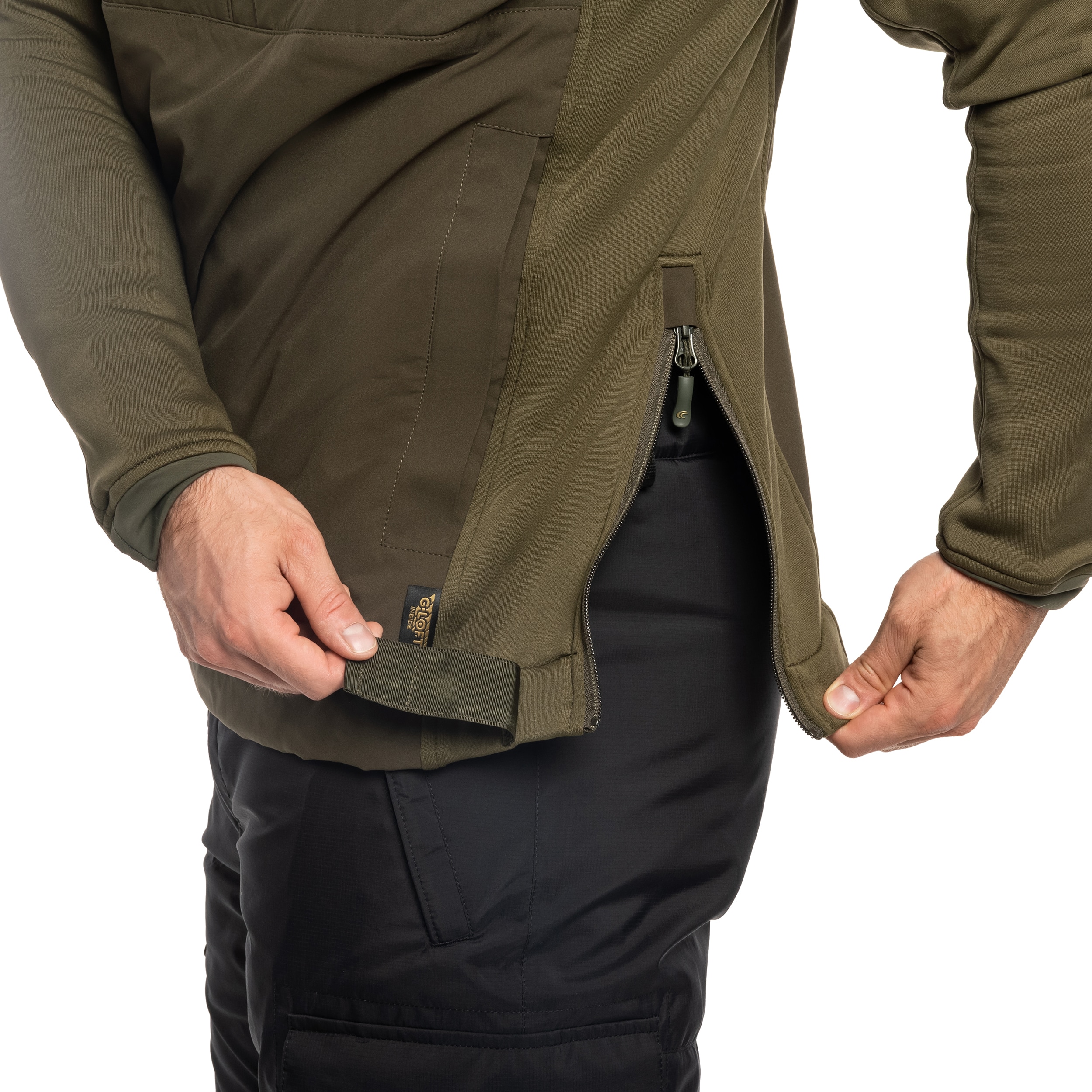 Jachetă Carinthia G-Loft Ultra Hoodie - Olive