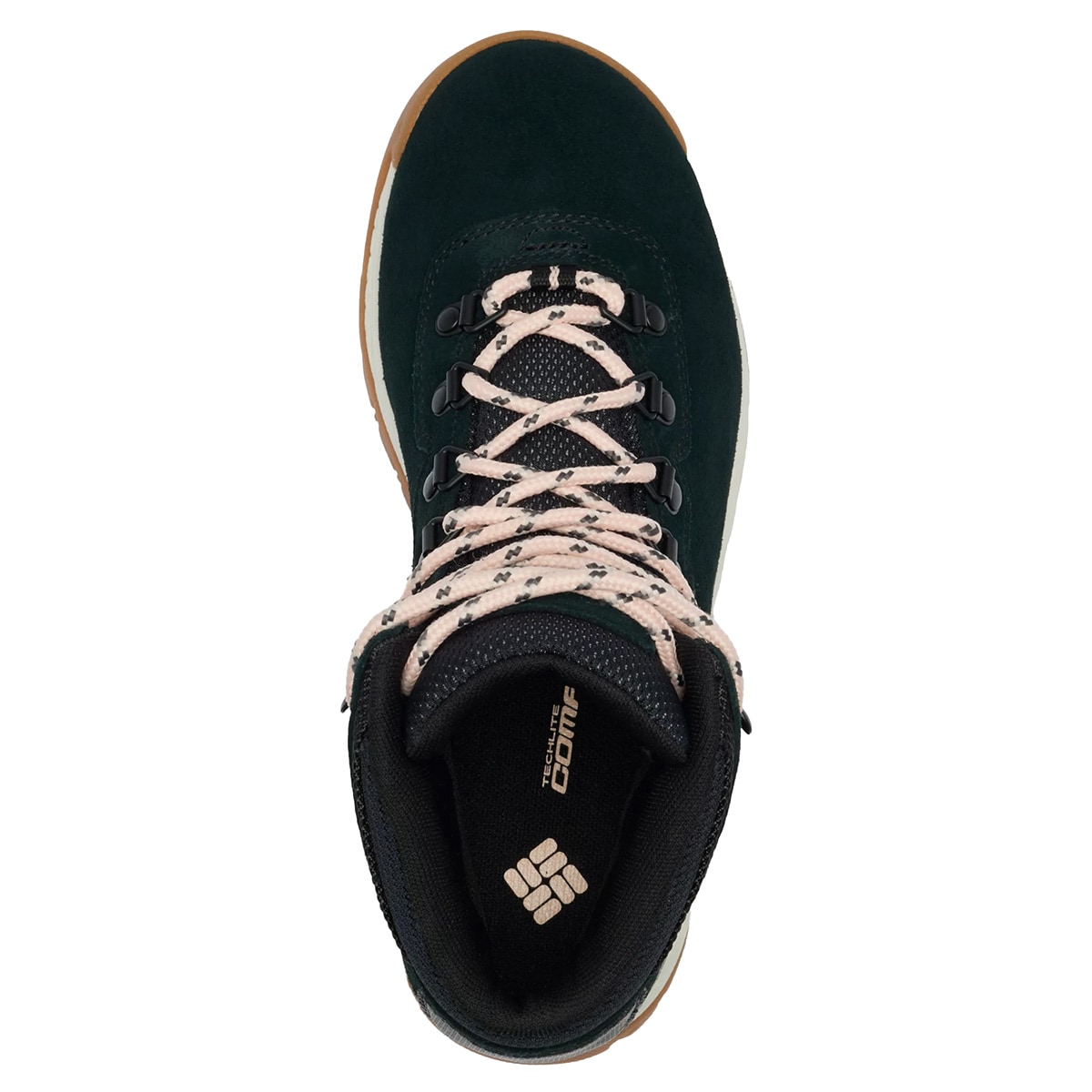 Încălțăminte de damă Columbia Newton Ridge Plus WP Amped - Black/Blush Rose
