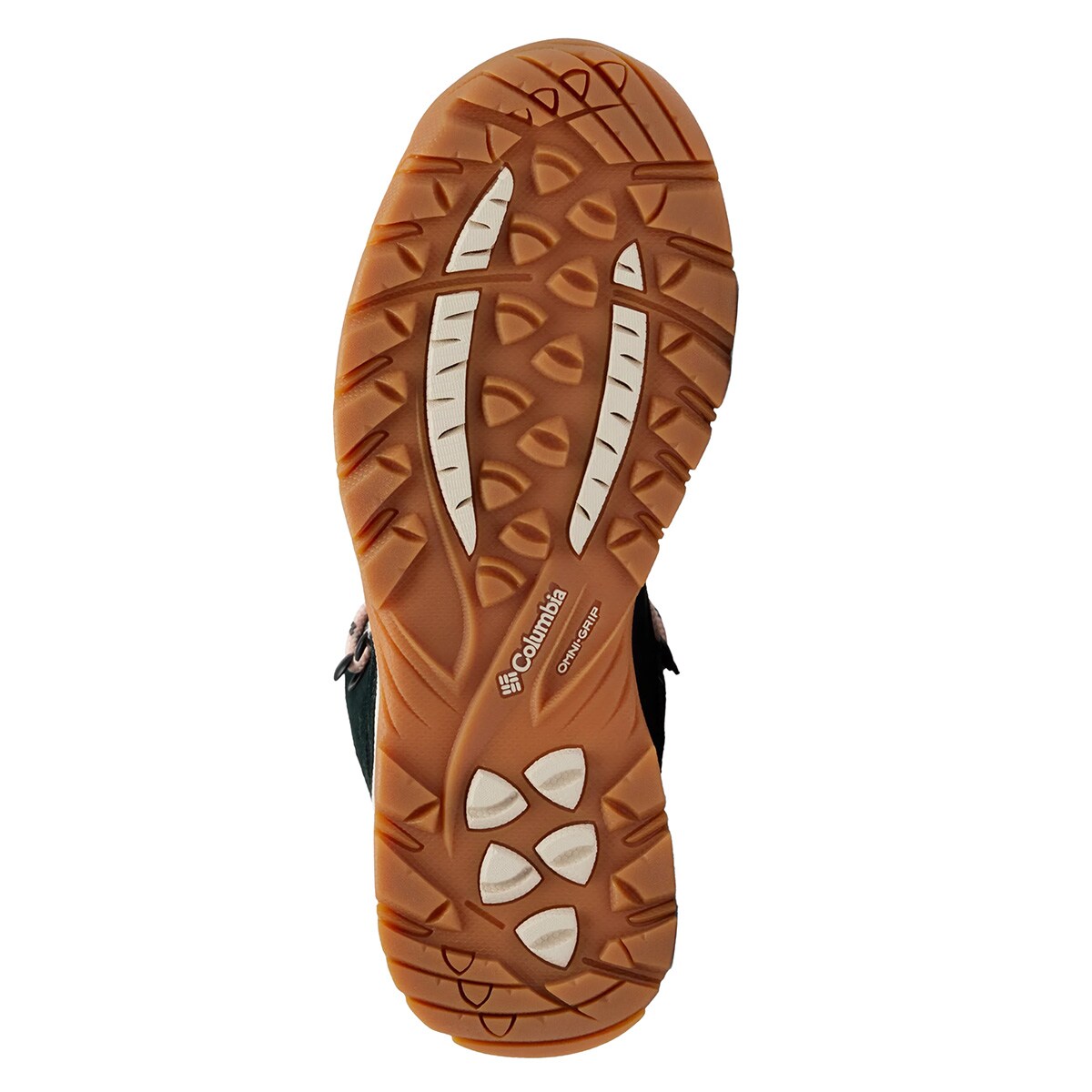 Încălțăminte de damă Columbia Newton Ridge Plus WP Amped - Black/Blush Rose