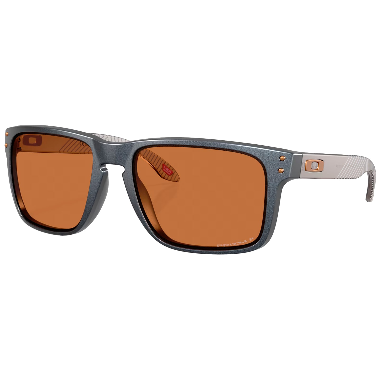 Ochelari de soare Oakley Holbrook XL - Blue Steel/Prizm Bronze Polarized