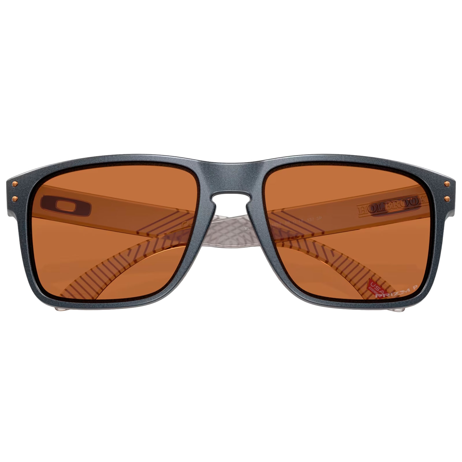 Ochelari de soare Oakley Holbrook XL - Blue Steel/Prizm Bronze Polarized