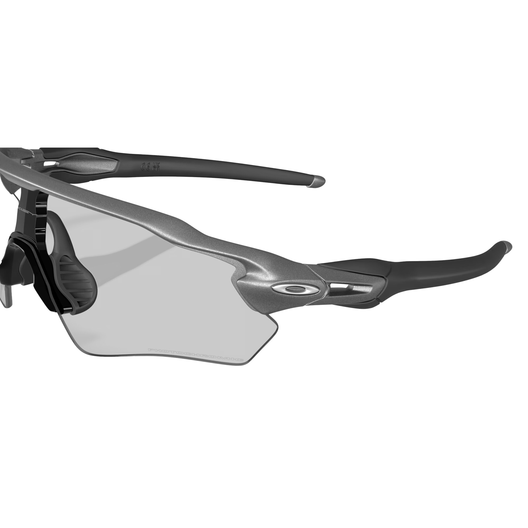 Ochelari de soare Oakley Radar EV S Path - Steel/Clear to Black Iridium Photochromic
