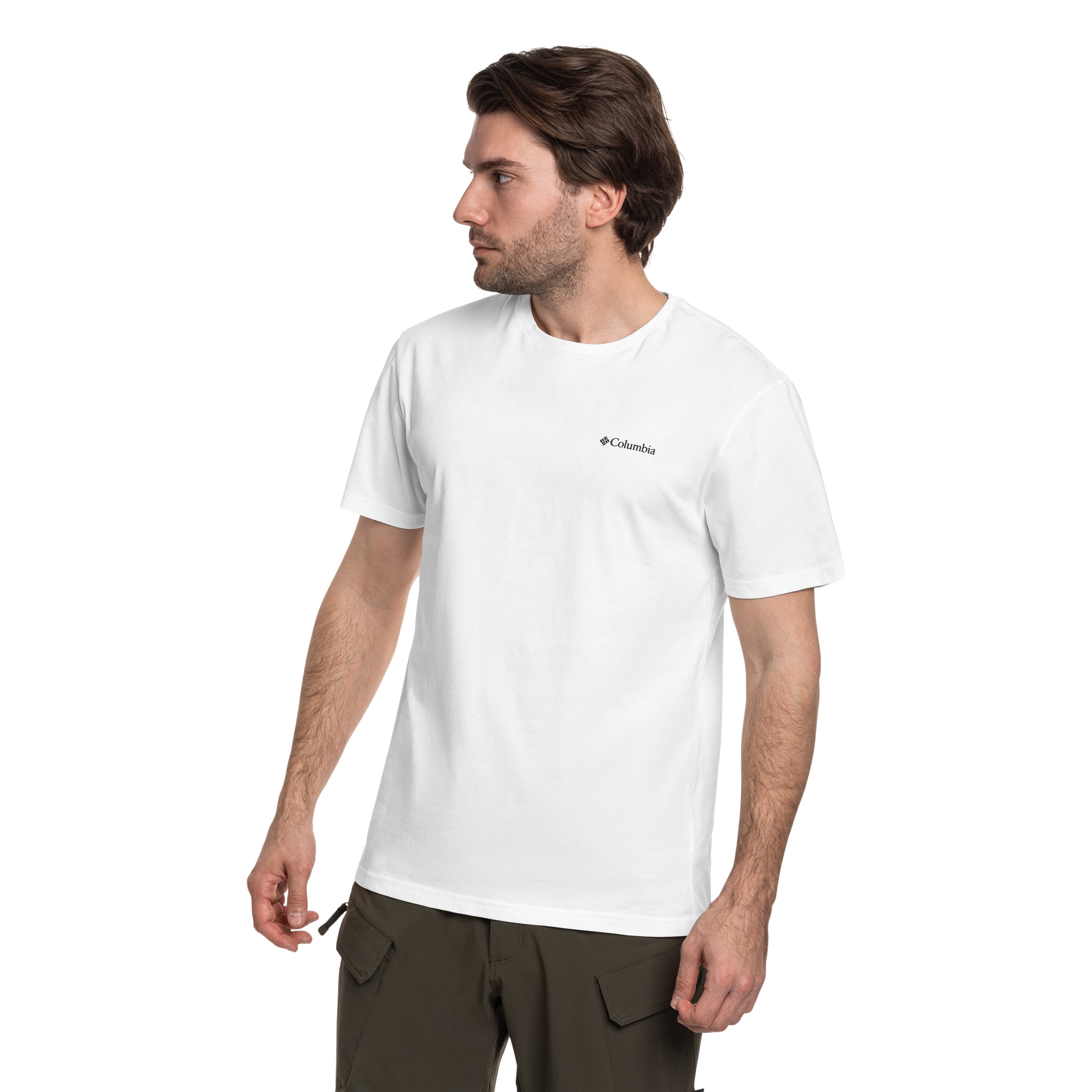 Tricou Columbia CSC Basic Logo Branded Graphic - White