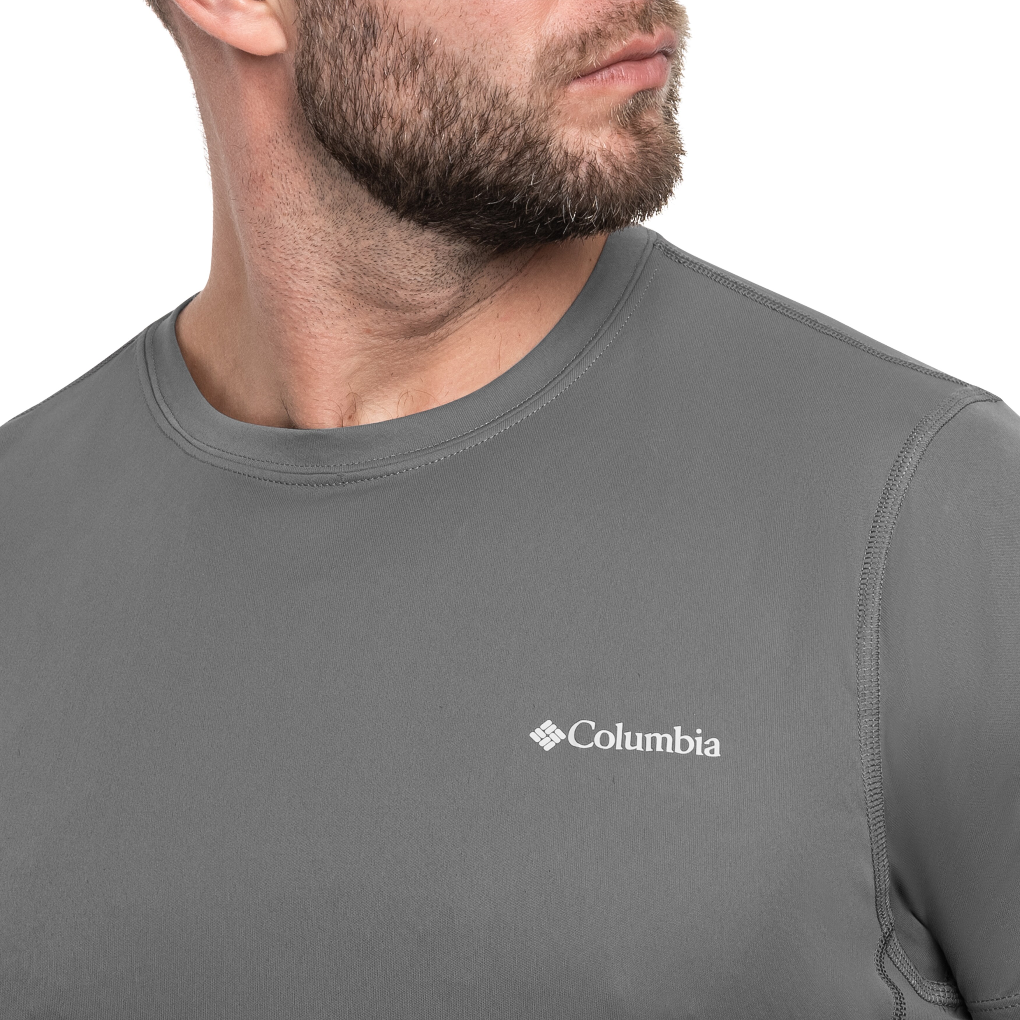 Tricou termoactiv Columbia Zero Rules Light Short Sleeve Crew - City Grey