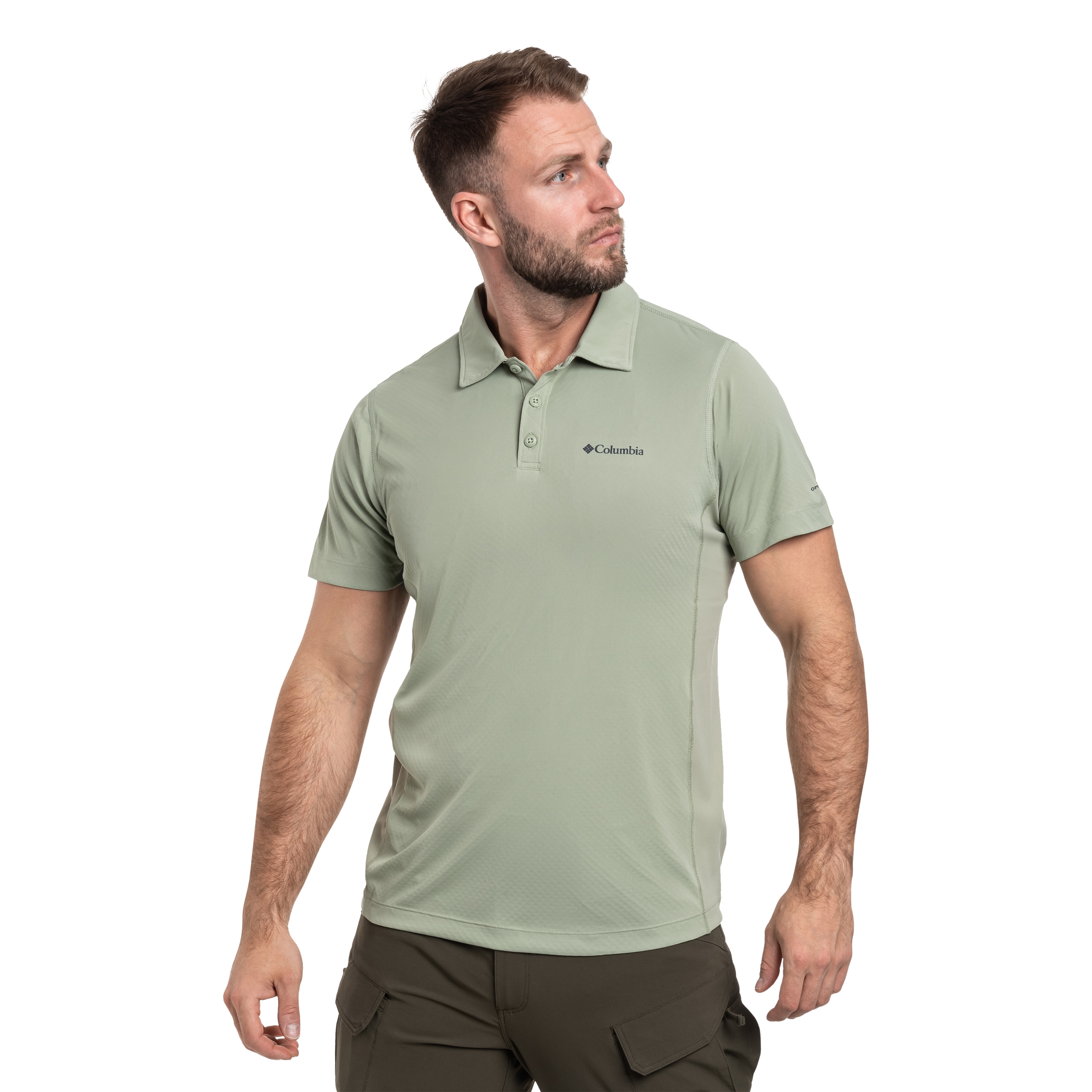 Tricou polo termoactiv Columbia Zero Rules Light - Safari