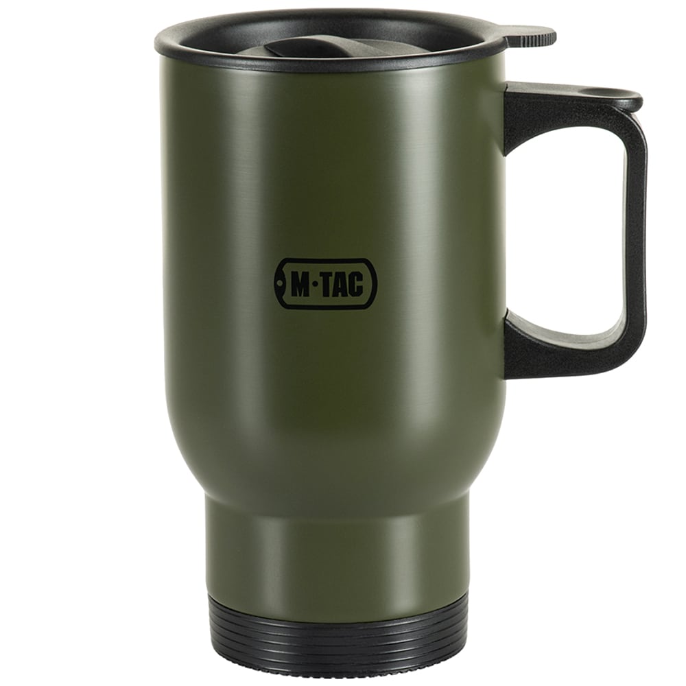 Cană termică M-Tac cu capac 0,45 l - Olive