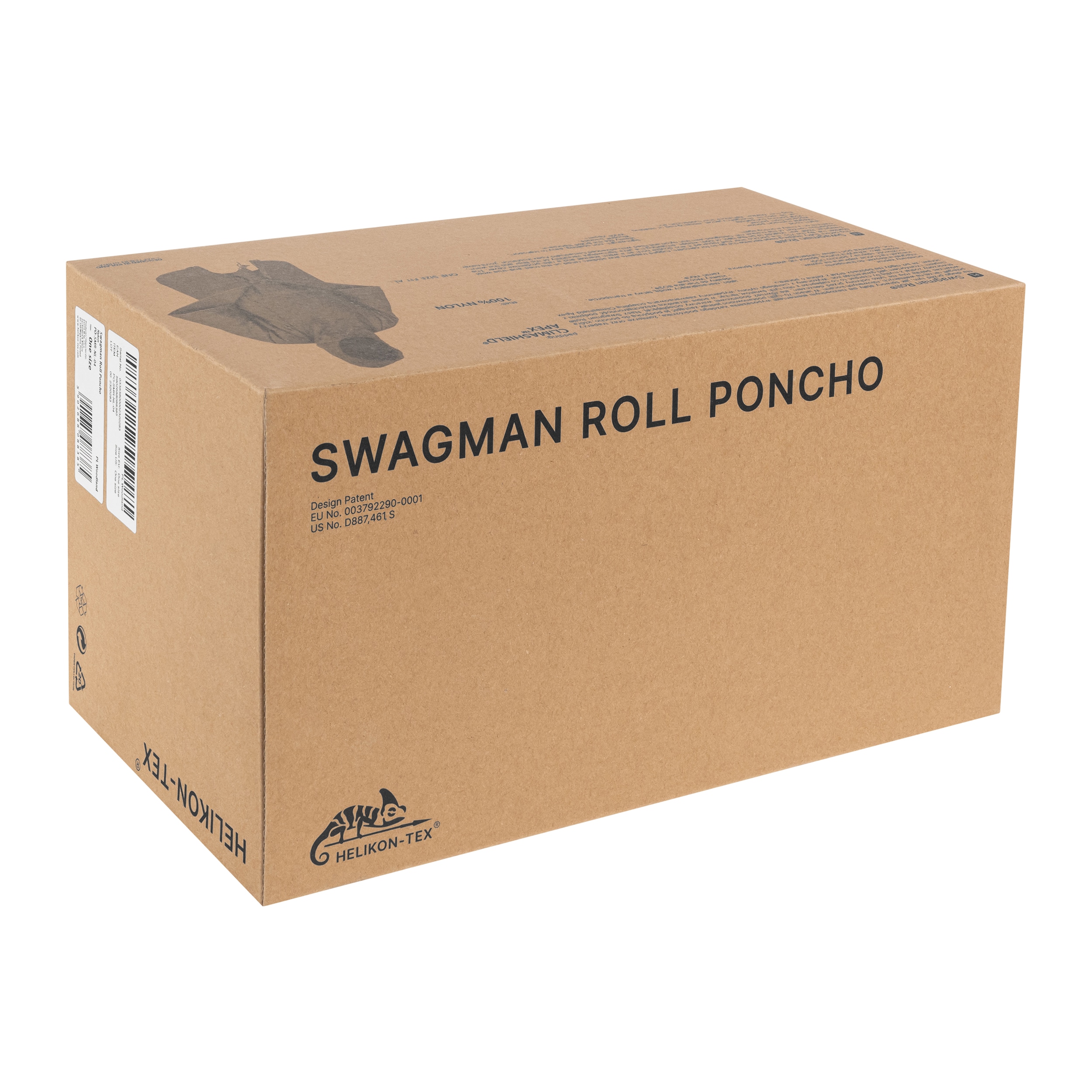Poncho Helikon-Tex Swagman Roll Climashield Apex cu funcția de sac de dormit - wz.93 Pantera PL Woodland