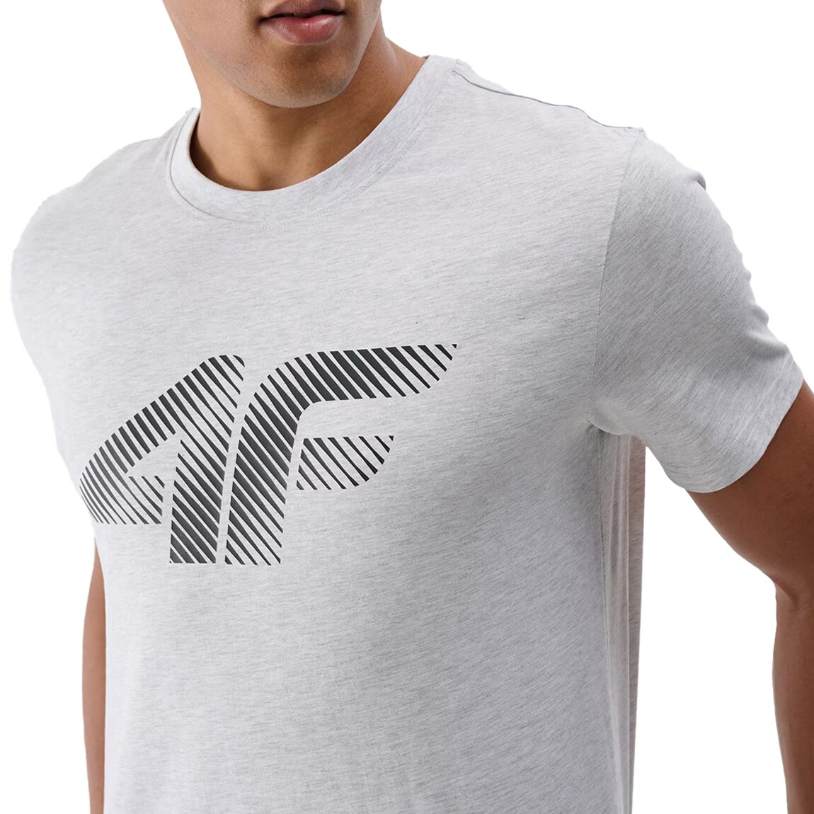 Tricou 4F M2257  - Gri deschis