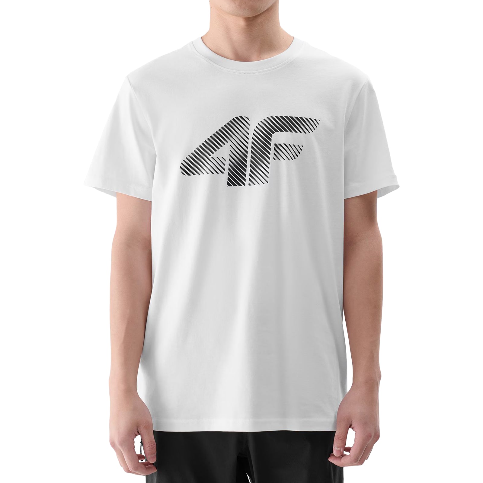 Tricou 4F M2257  - Alb