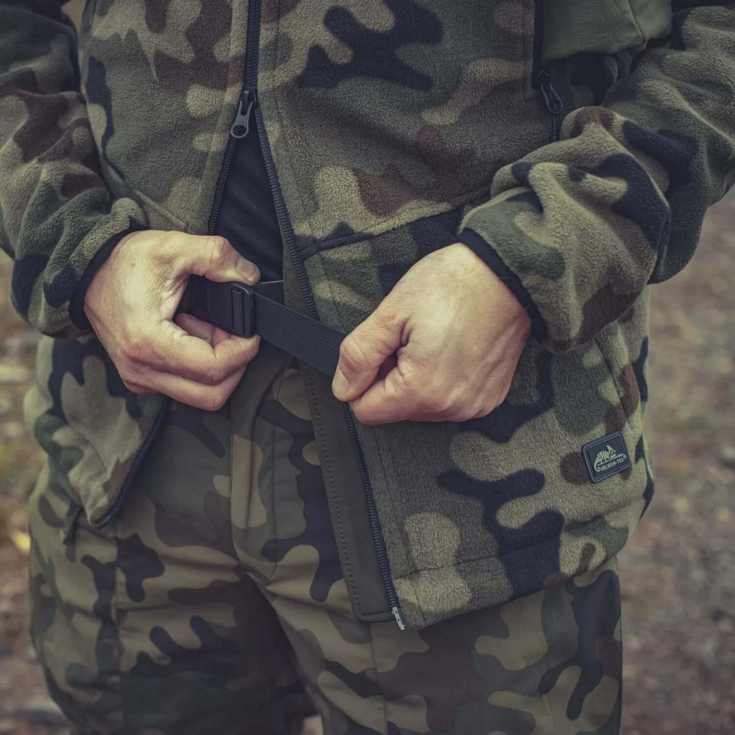 Pantaloni Helikon Trooper StormStretch - wz.93 Pantera PL Woodland