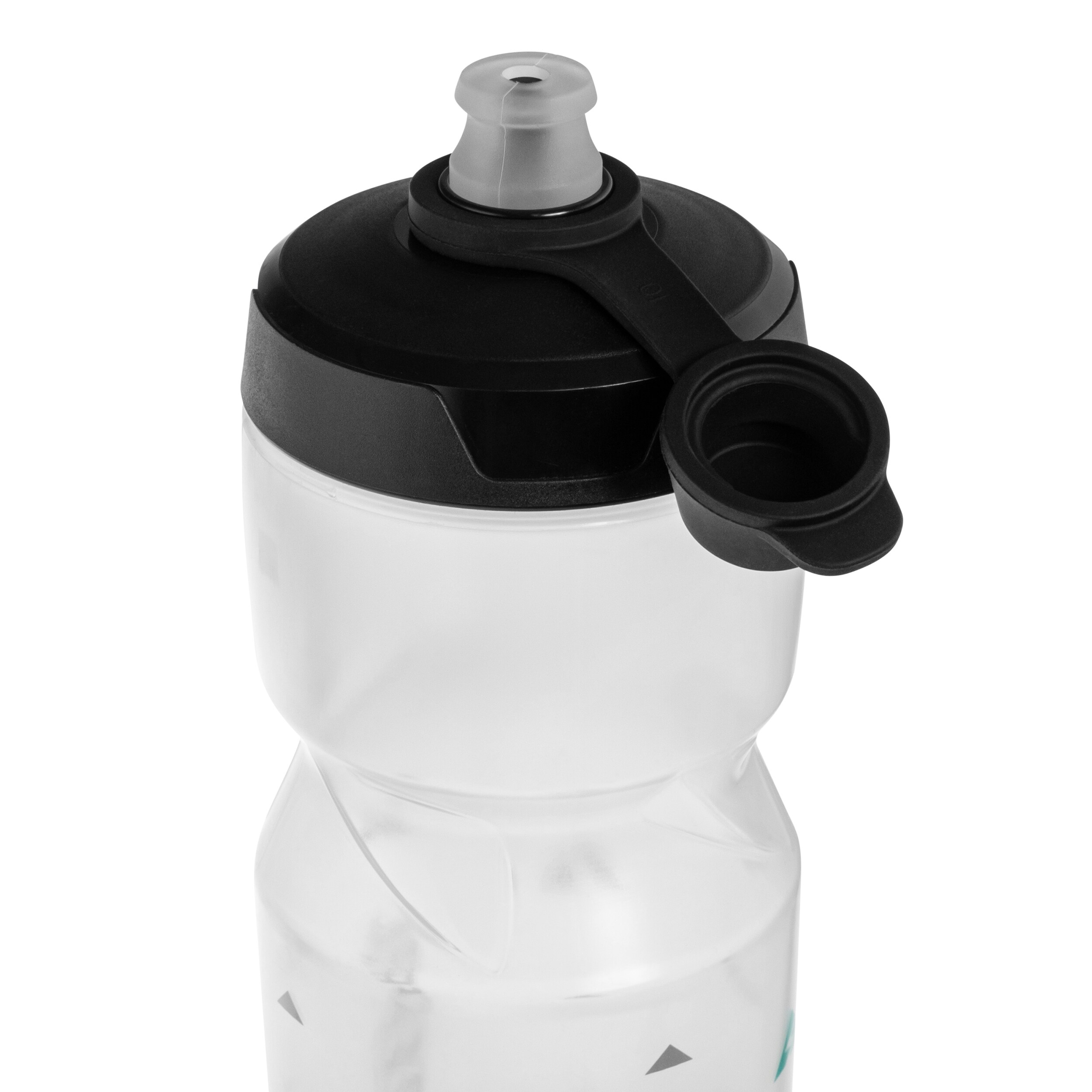 Bidon de apă Zefal Sense Soft 80 No-Mud Bottle 800 ml - Translucent