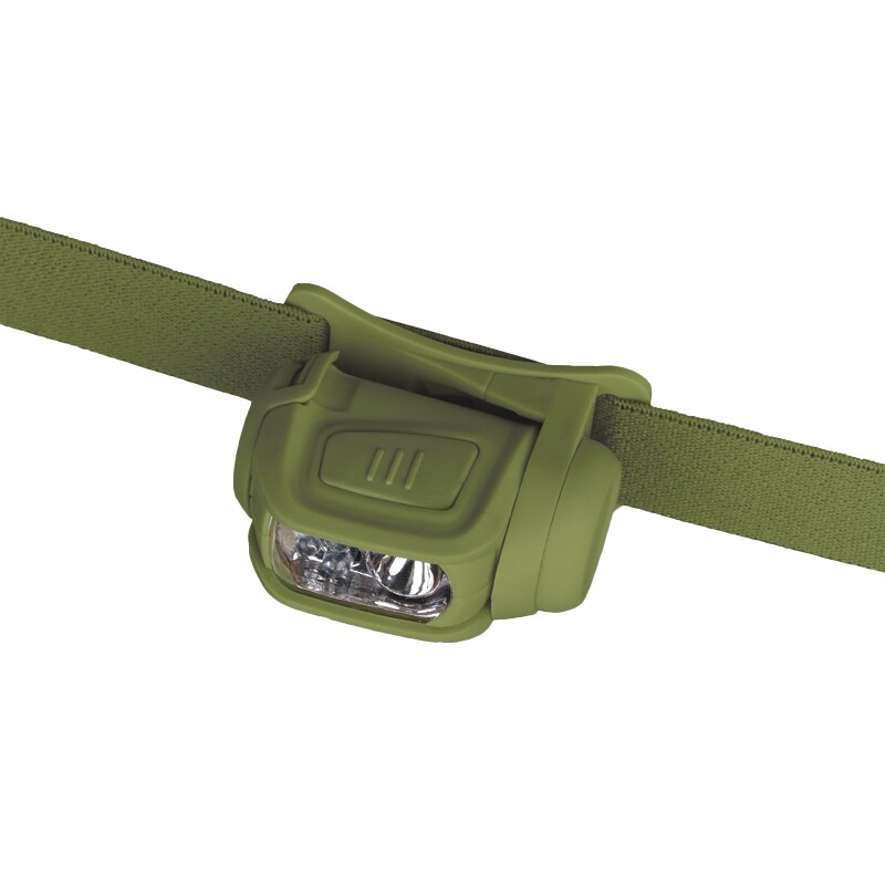 Lanternă frontală Mil-Tec LED 4 Color Olive - 65 lumeni