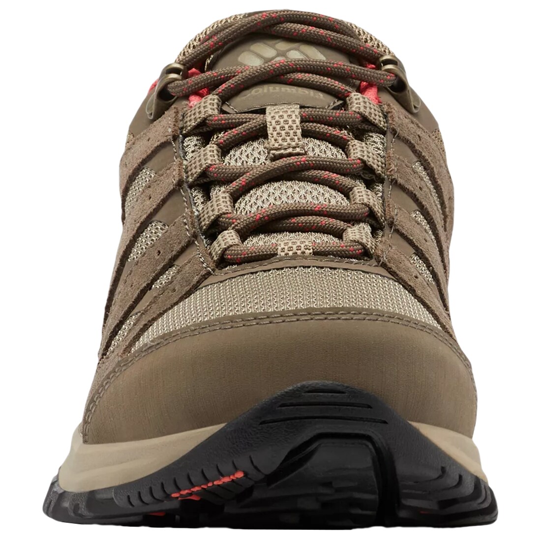 Încălțăminte de damă Columbia Redmond III Waterproof - Pebble/Red Coral