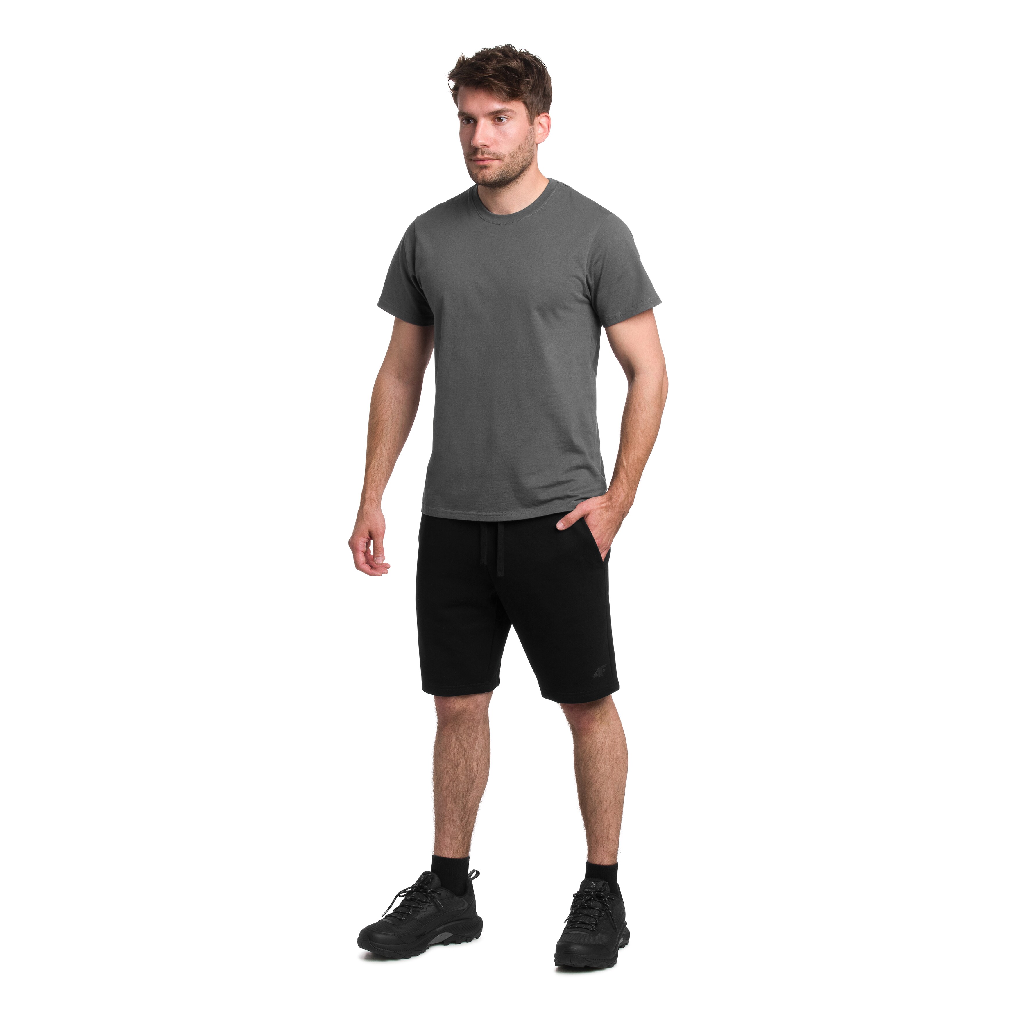 Pantaloni scurți 4F CAS M543 - Negri