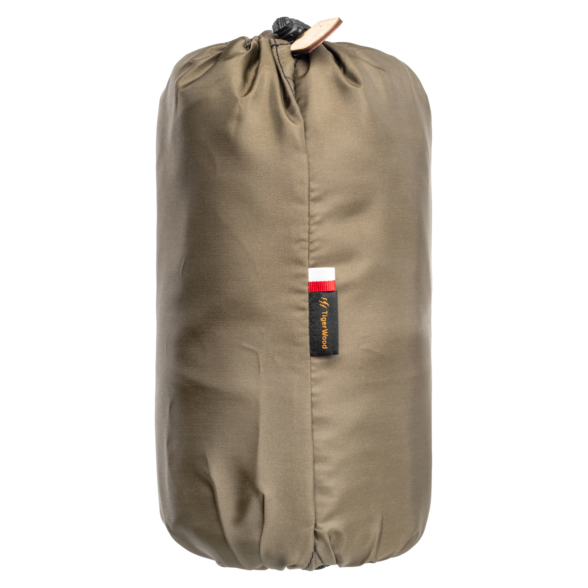 Hamac TigerWood Ważka V1 Long Double Zip Khaki - cu plasă împotriva insectelor