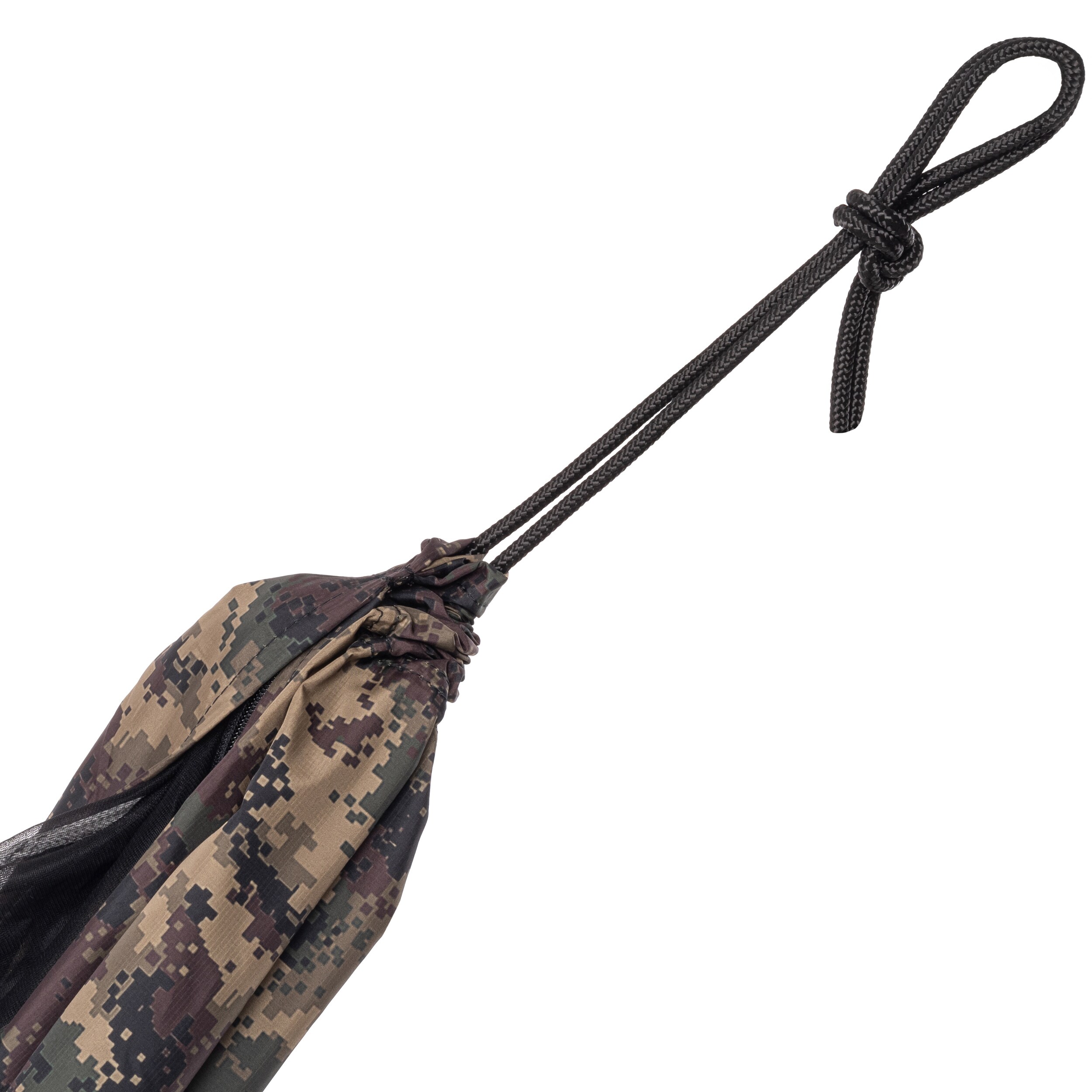 Hamac ultraușor TigerWood Ważka V2 Double Zip Camo - cu plasă împotriva insectelor