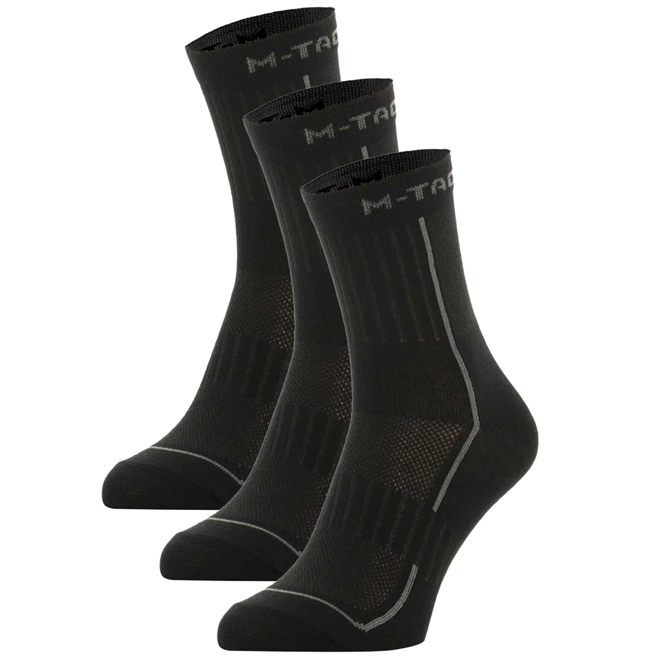 Șosete M-Tac Mk.3 Black - 3 perechi