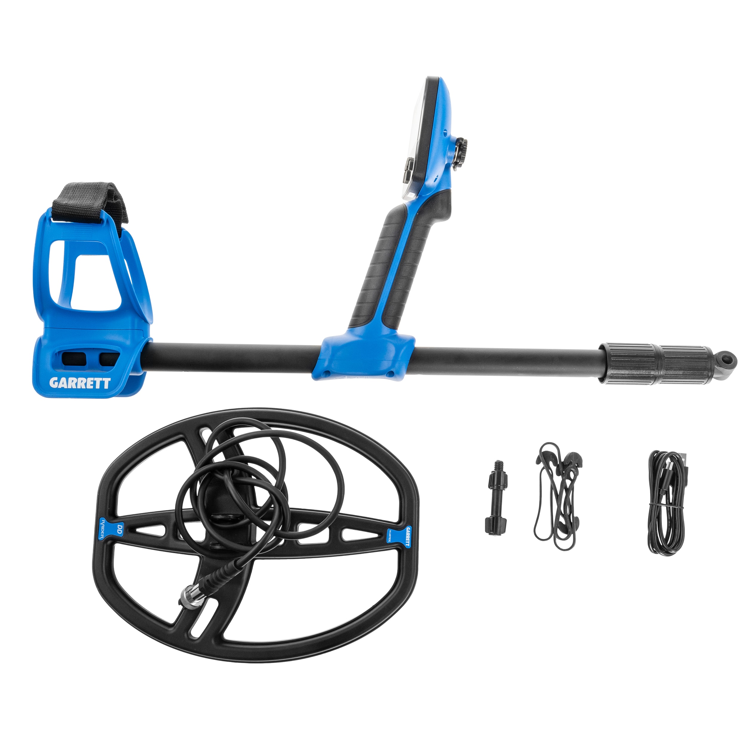 Detector de metale Garrett Vortex VX9 cu bobină Raider 8,5X11