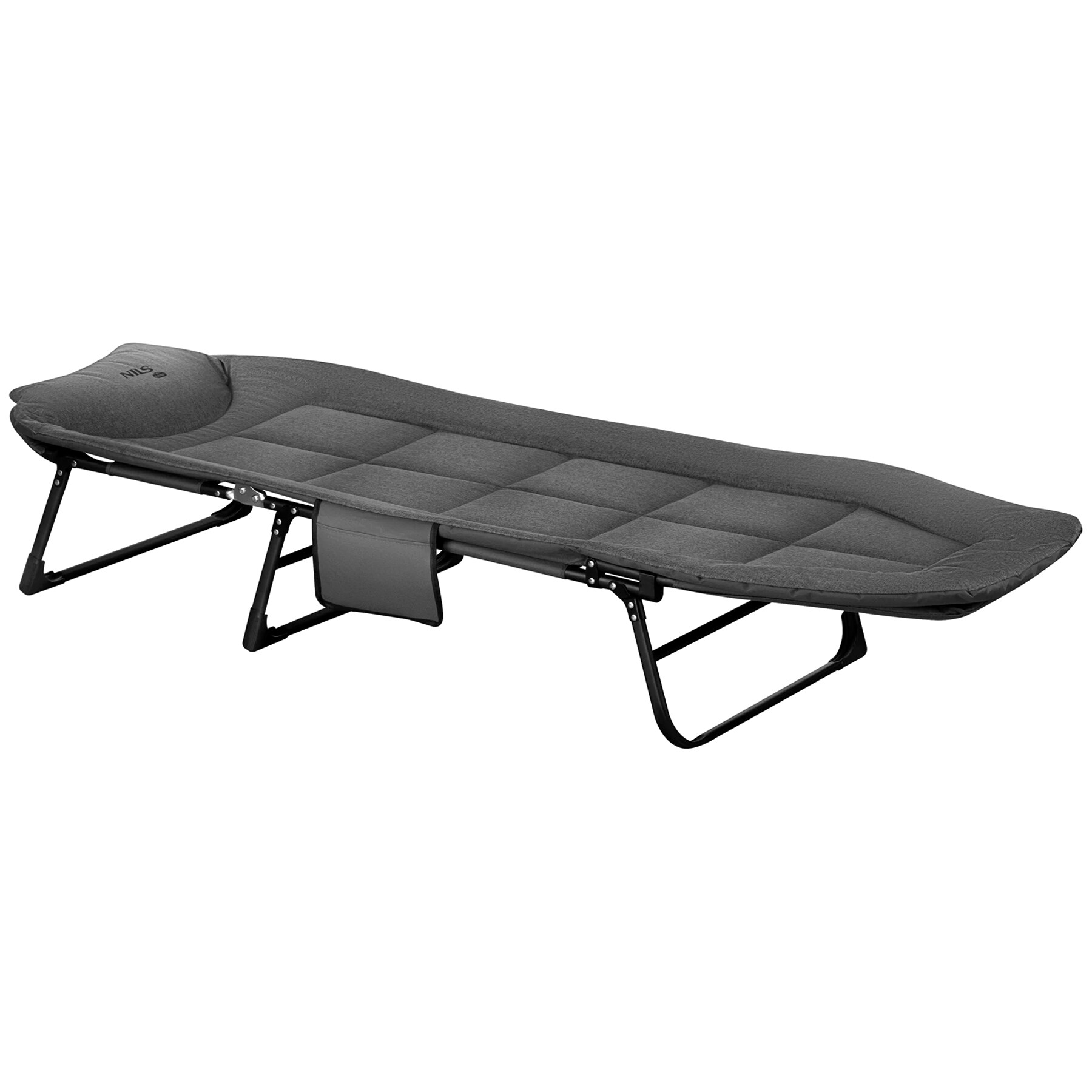 Pat de camping Nils Camp NC2720 Gri - 200 x 60 cm