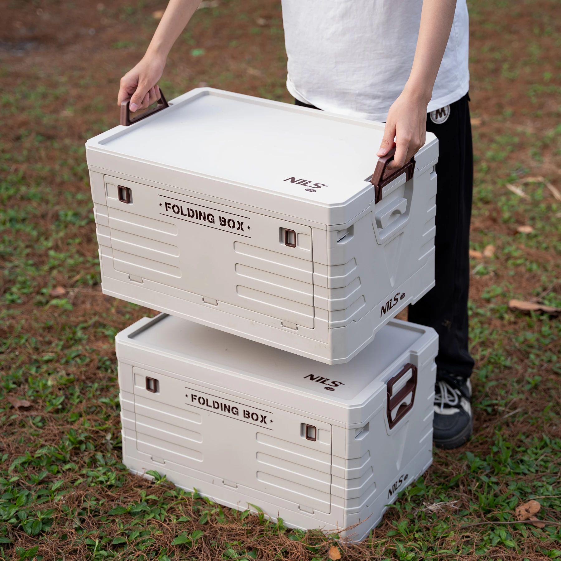Cutie de transport Nils Camp NCB4004 50 l - Albă