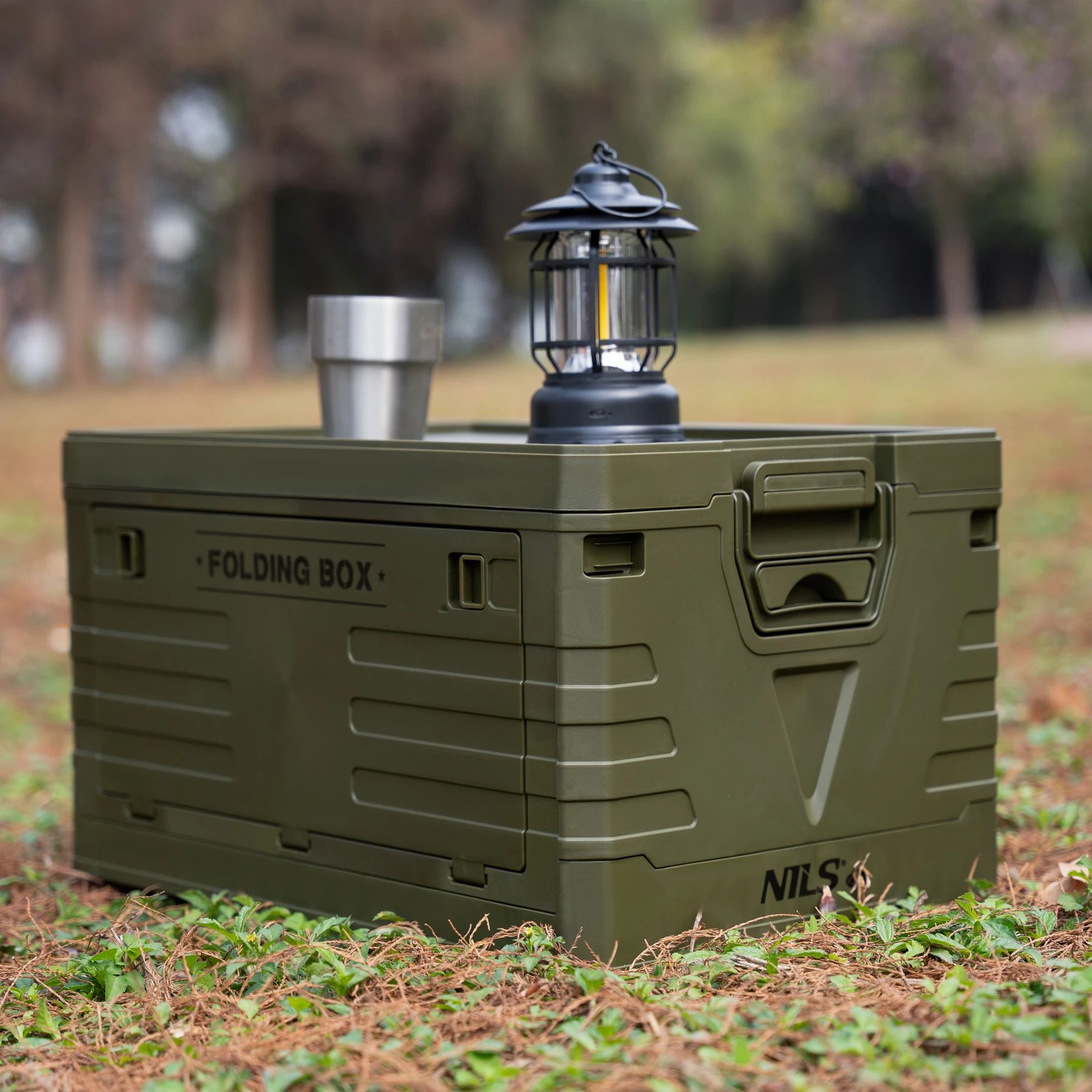 Cutie de transport Nils Camp NCB4004 50 l - Verde