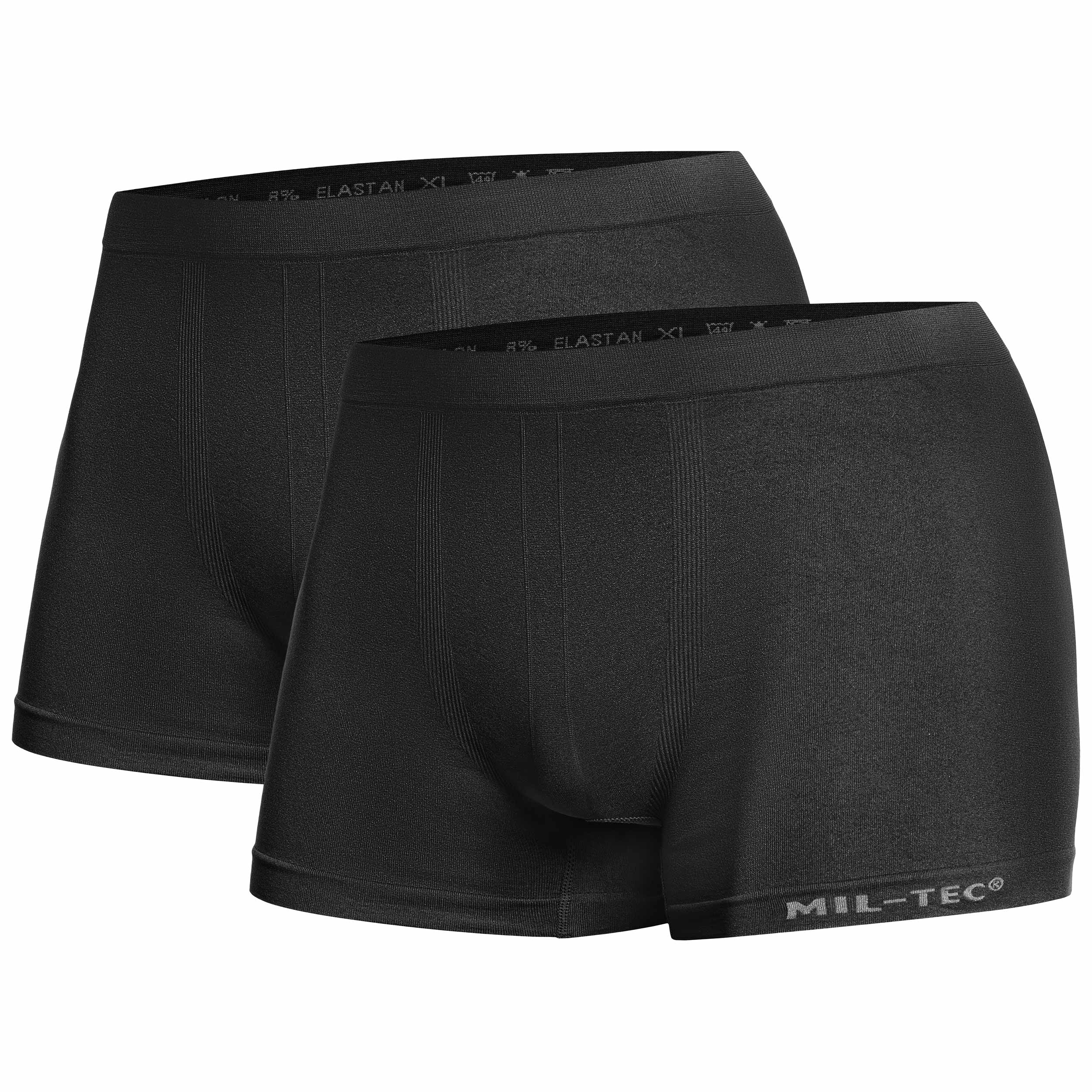 Boxeri termoactivi Mil-Tec Black - 2 perechi