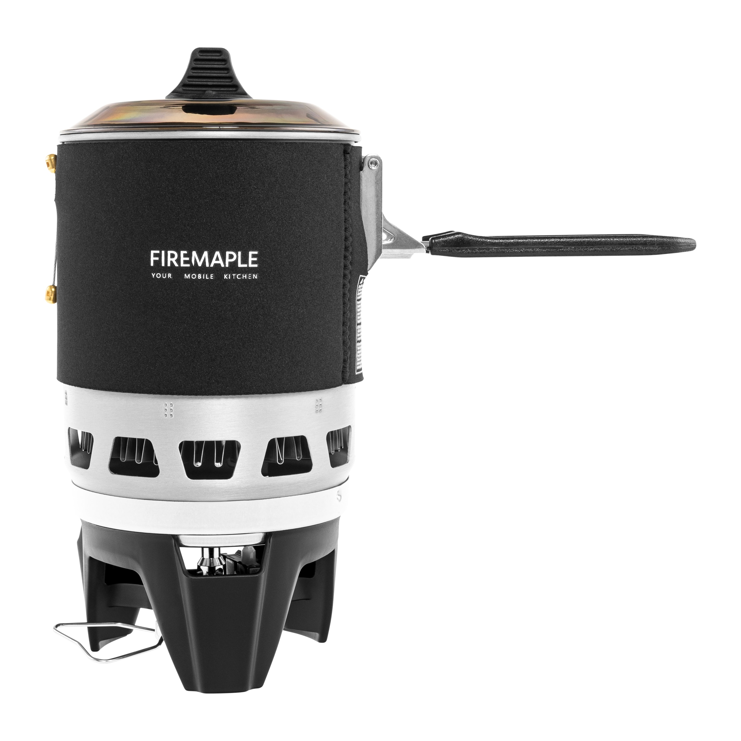 Aragaz de camping cu oală Fire Maple FMS-X3 - Black
