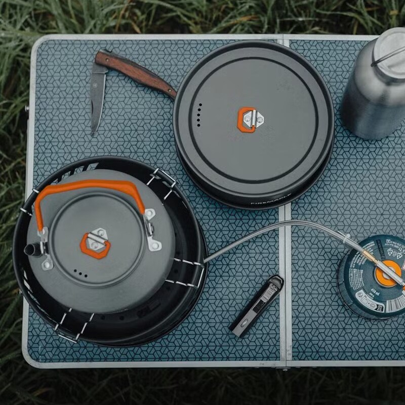 Set turistic de gătit Fire Maple Cooking kit cu arzător