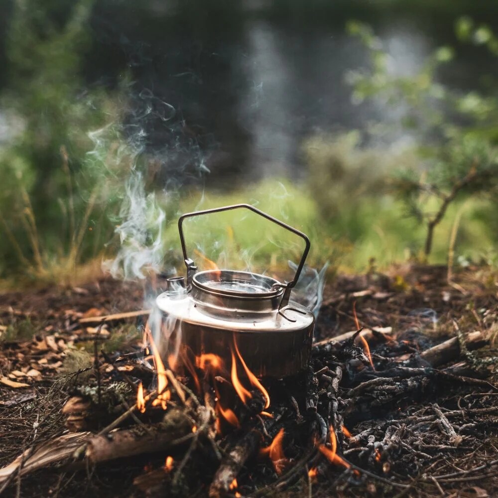 Ceainic turistic Fire Maple Antarcti Coffee Kettle Stainless Steel - 600 ml