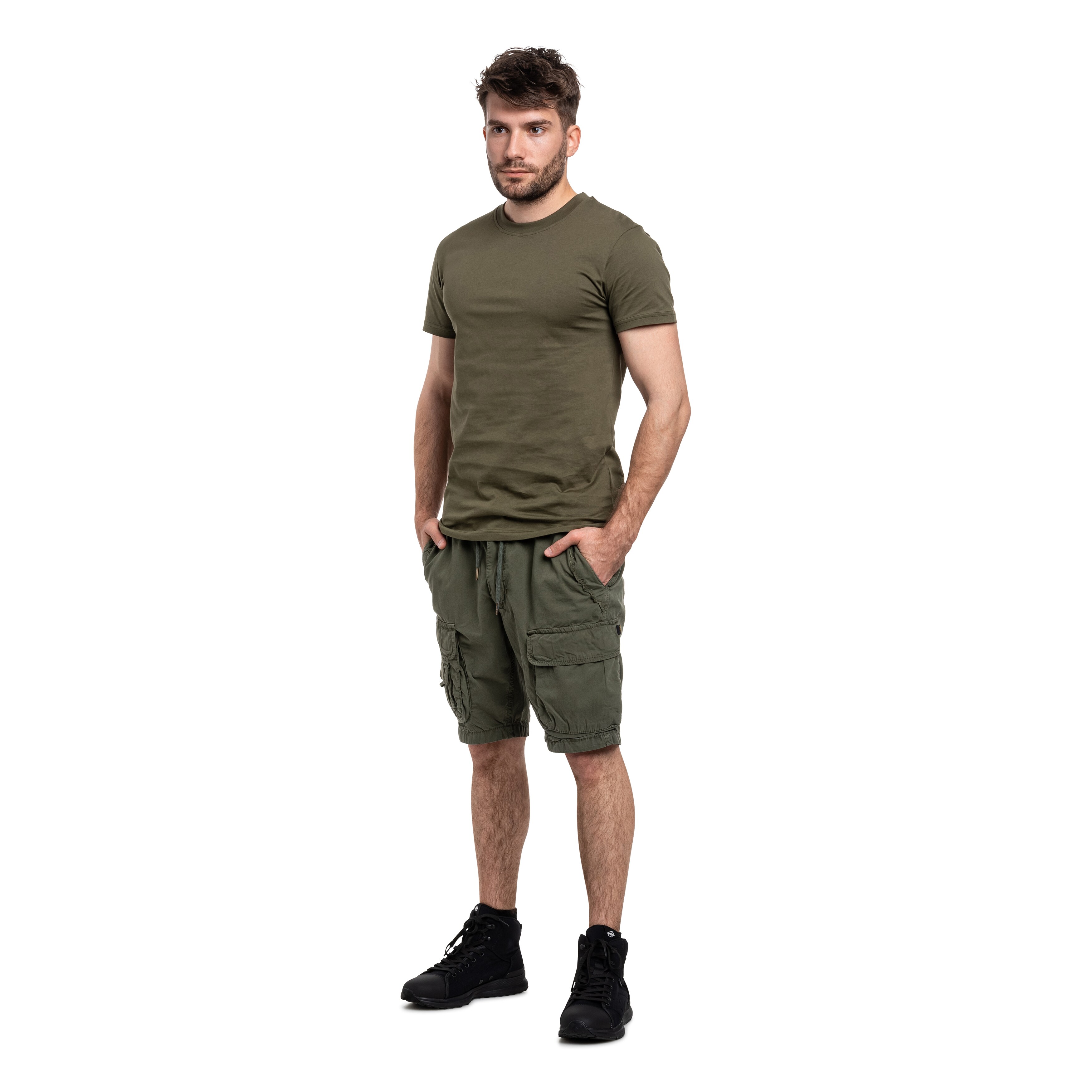 Pantaloni scurți Alpha Industries Aloha Safari - Dark Olive
