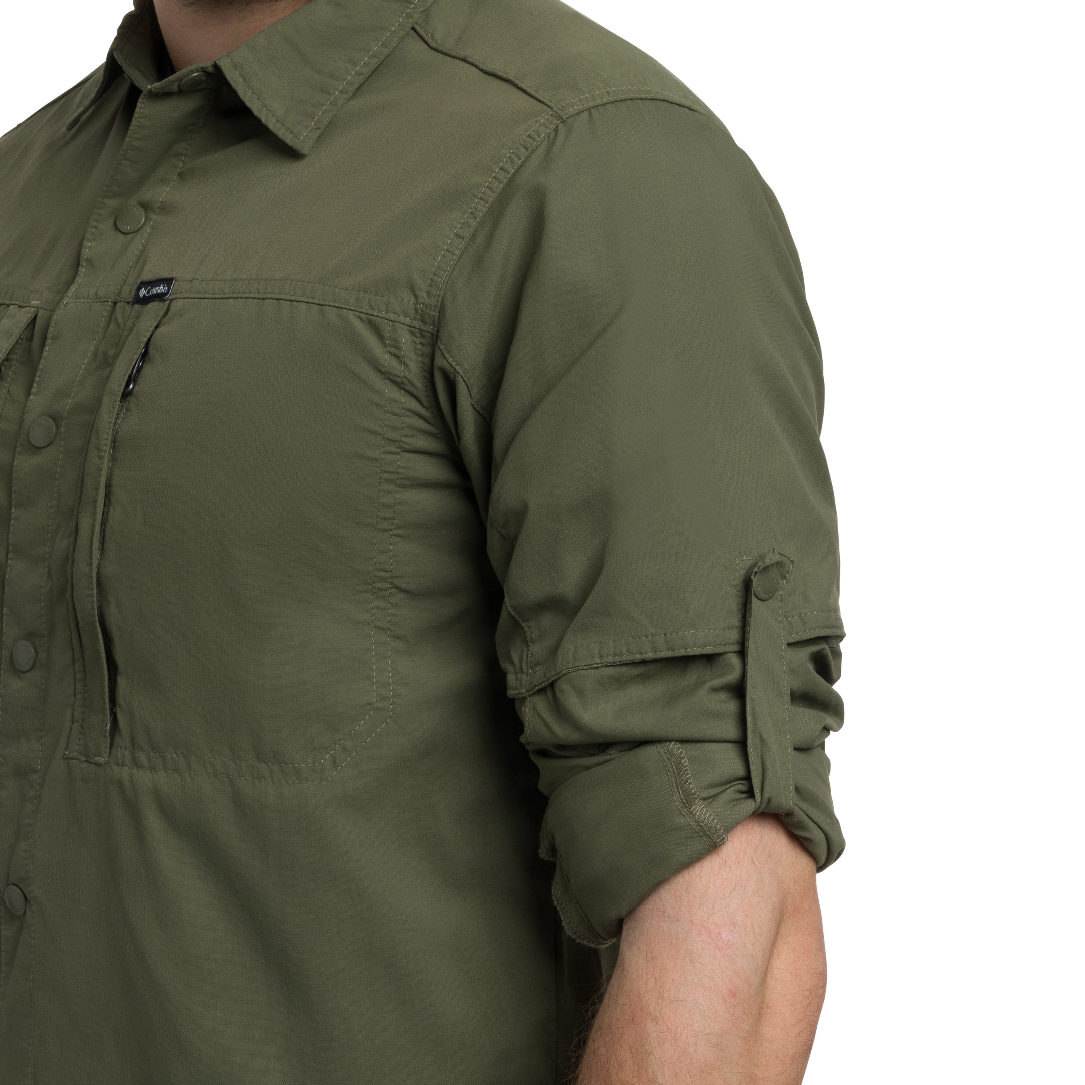 Cămașă Columbia Skien Valley Long Sleeve Insect Shield - Stone Green