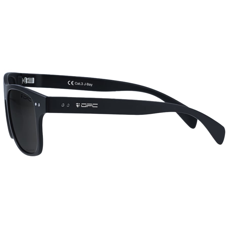 Ochelari de soare OPC Lifestyle J-Bay Matt Black Smoke Revo polarizați