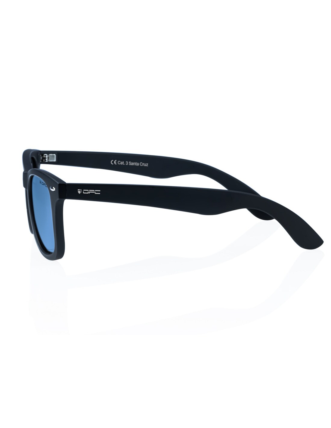 Ochelari de soare OPC Lifestyle Santa Cruz Matt Black/Blue Revo polarizați