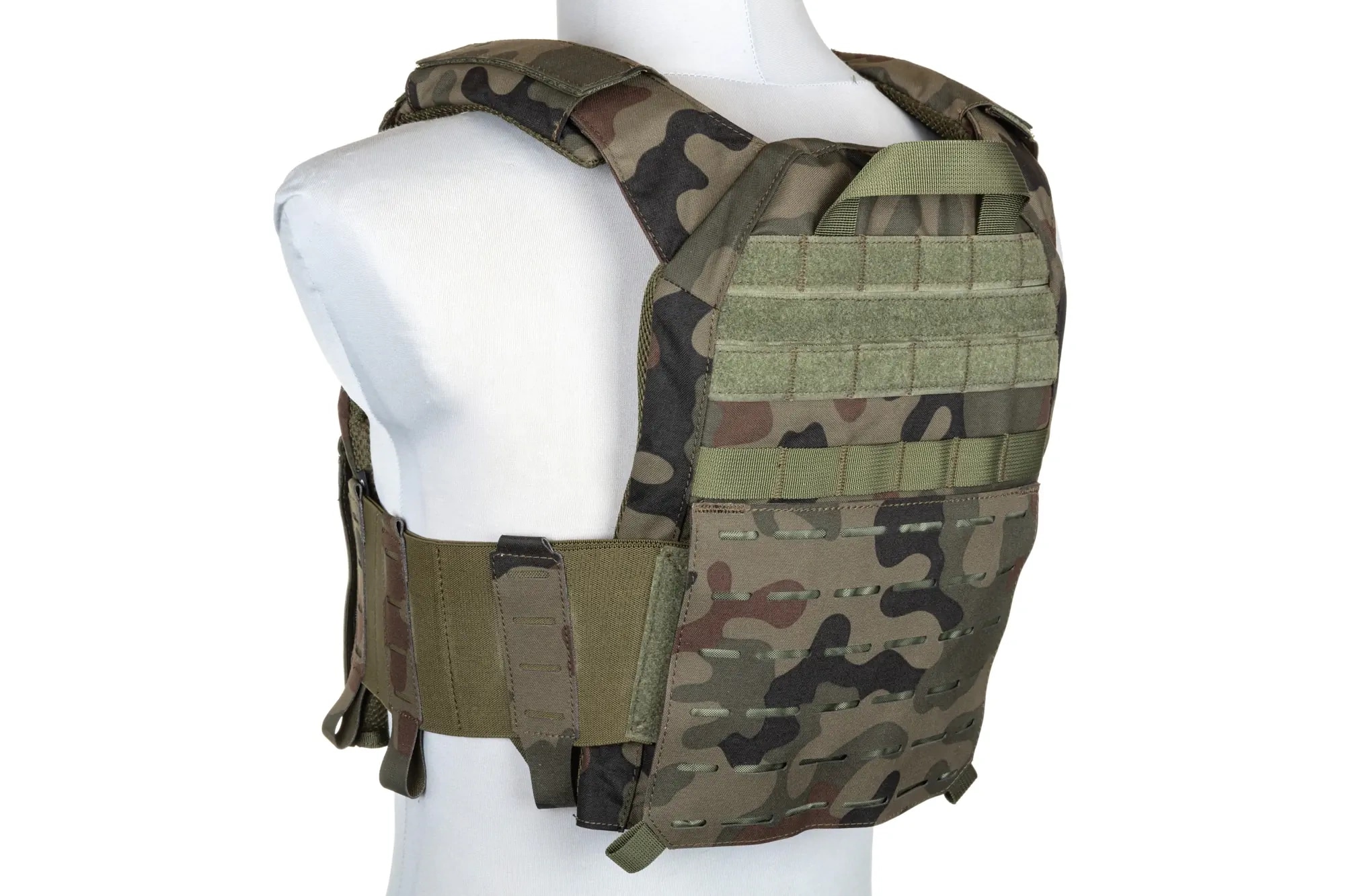 Vestă tactică Specna Arms Tactical Advanced Vest Plate Carrier - wz.93 Pantera PL Woodland