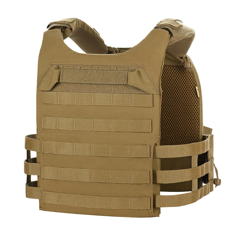 Vestă tactică tip Plate Carrier M-Tac Cuirass Fast Elite Large - Coyote