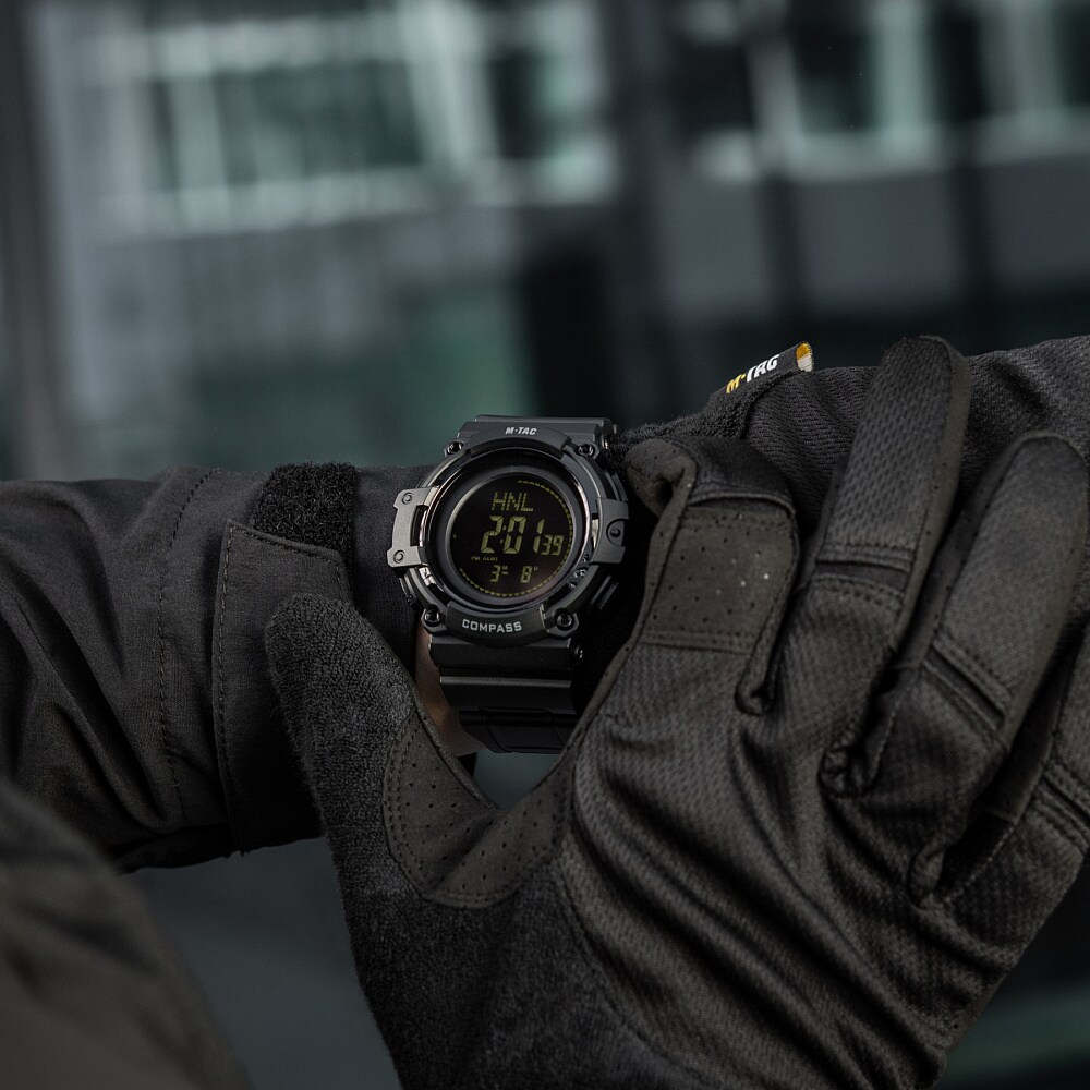 Ceas tactic M-Tac cu busolă 2233 - Black