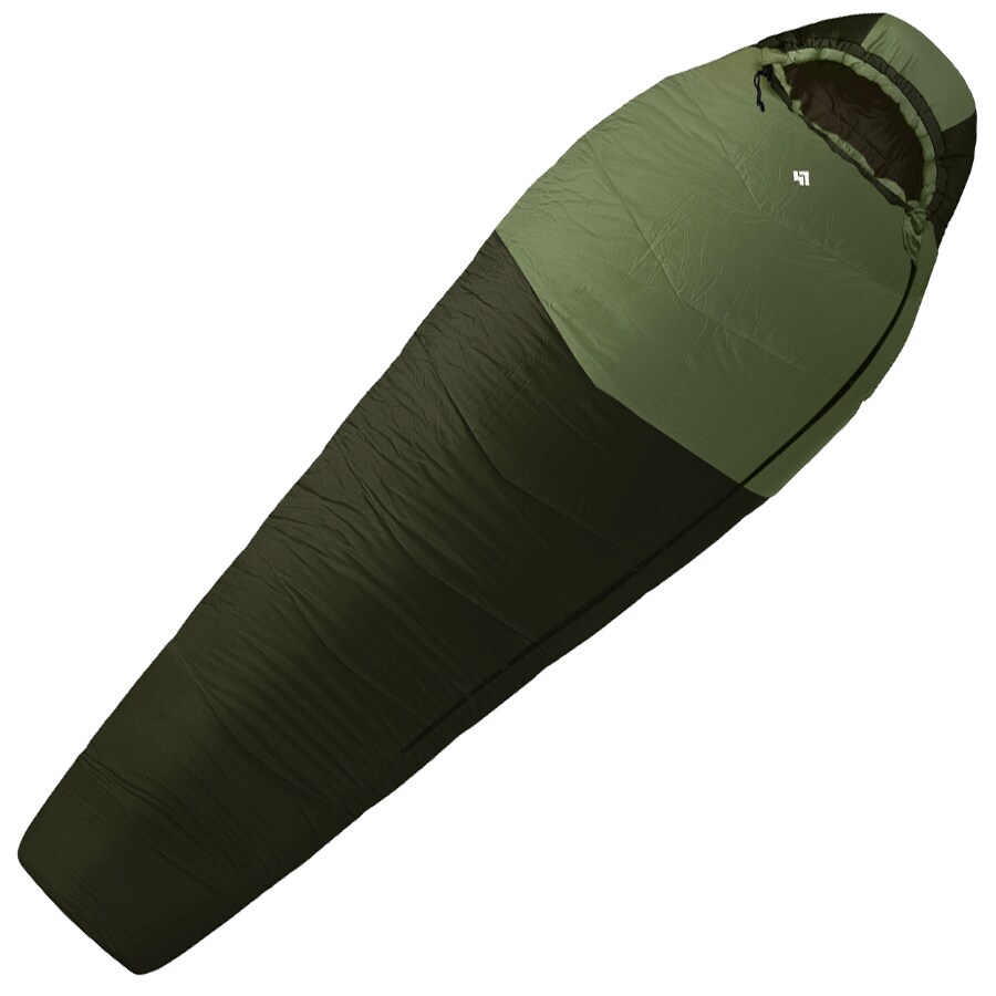 Sac de dormit Alpinus Ultralight Pro 1000 Verde- stâng