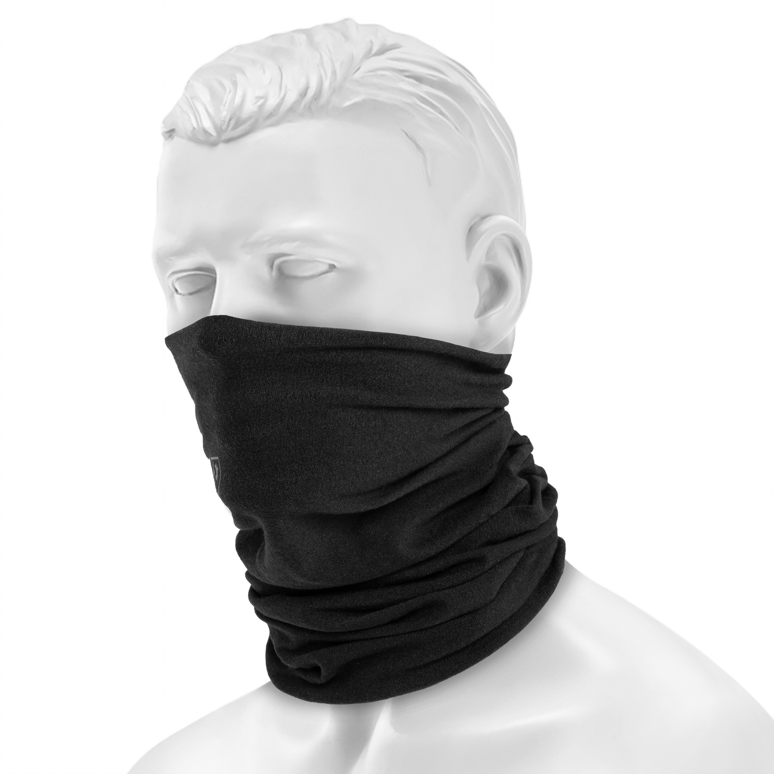 Eșarfă de protecție Buff Safety Arc Protect + Fire Resistant - Solid Paris Blue