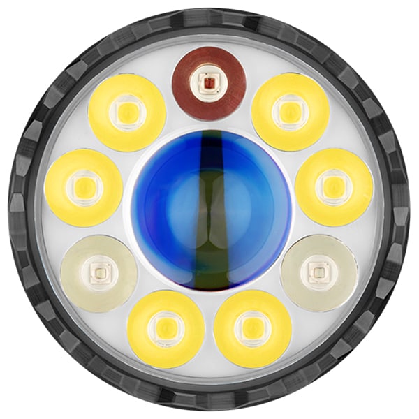 Lanternă reîncărcabilă Olight Marauder Mini Desert Terrain - 7000 lumeni, rază de acoperire 600 m