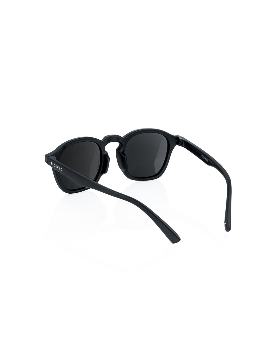 Ochelari de soare pentru copii OPC Kids & Junior Nixie - Matt Black/Smoke