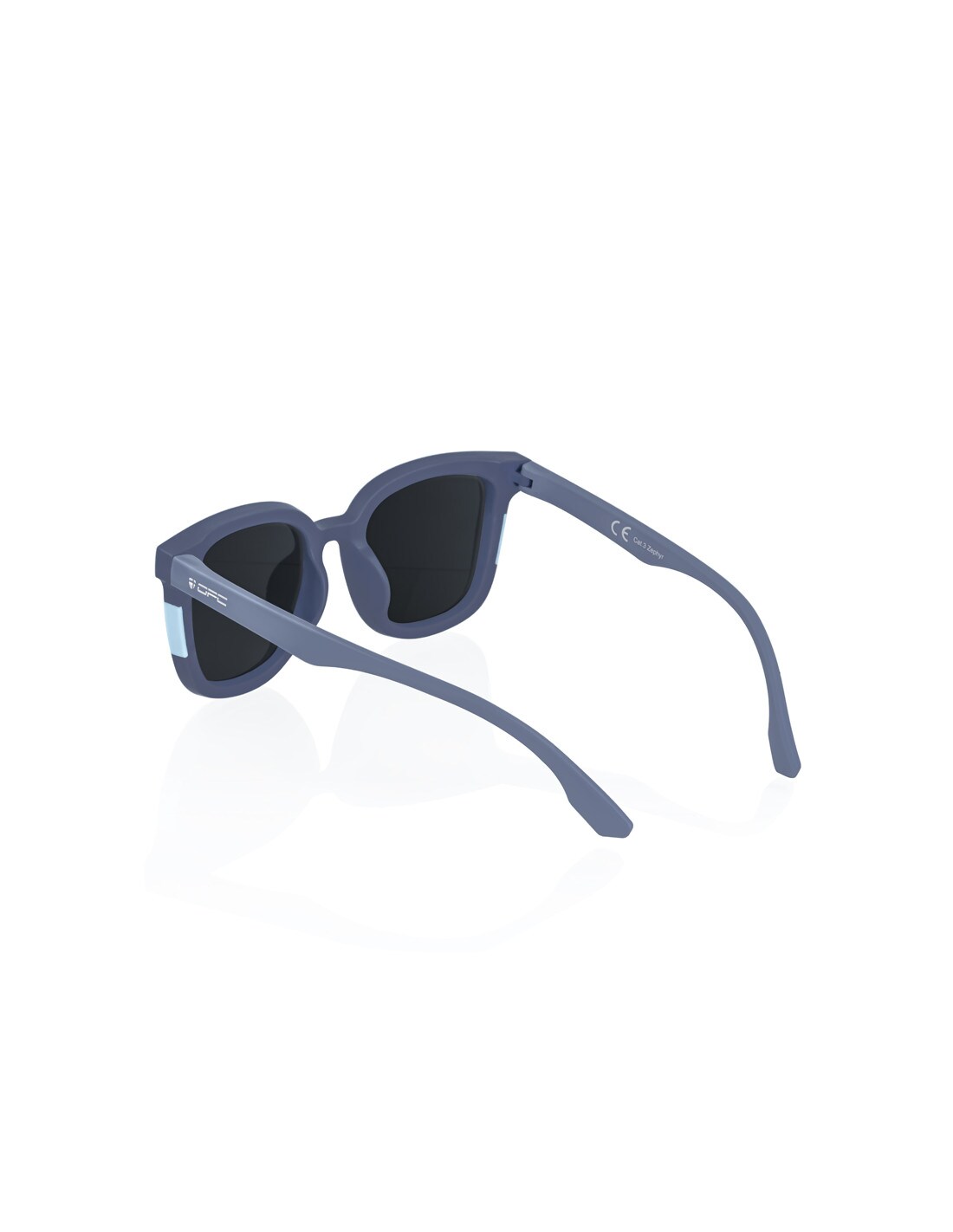 Ochelari de soare pentru copii OPC Kids & Junior Zephyr - Matt Blue/Smoke