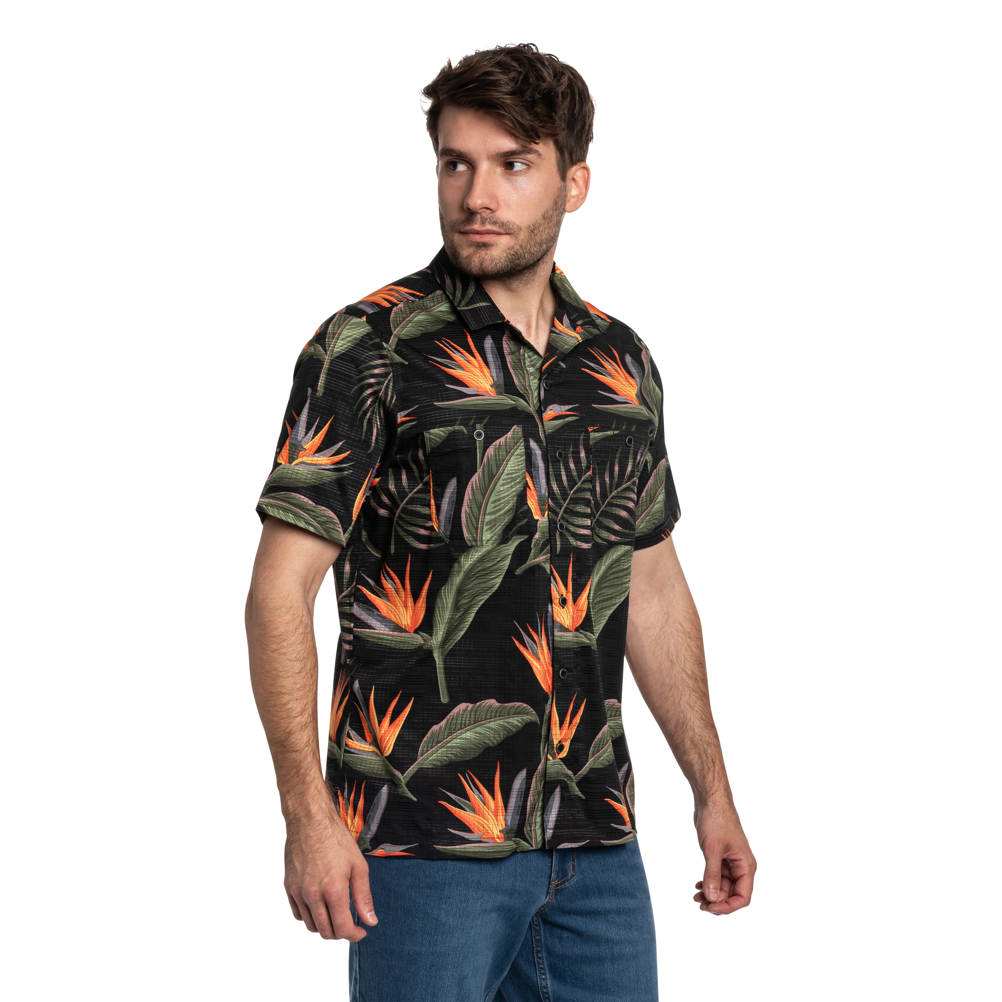 Cămașă 5.11 Adventure Print Short Sleeve - Black Knives of Paradise