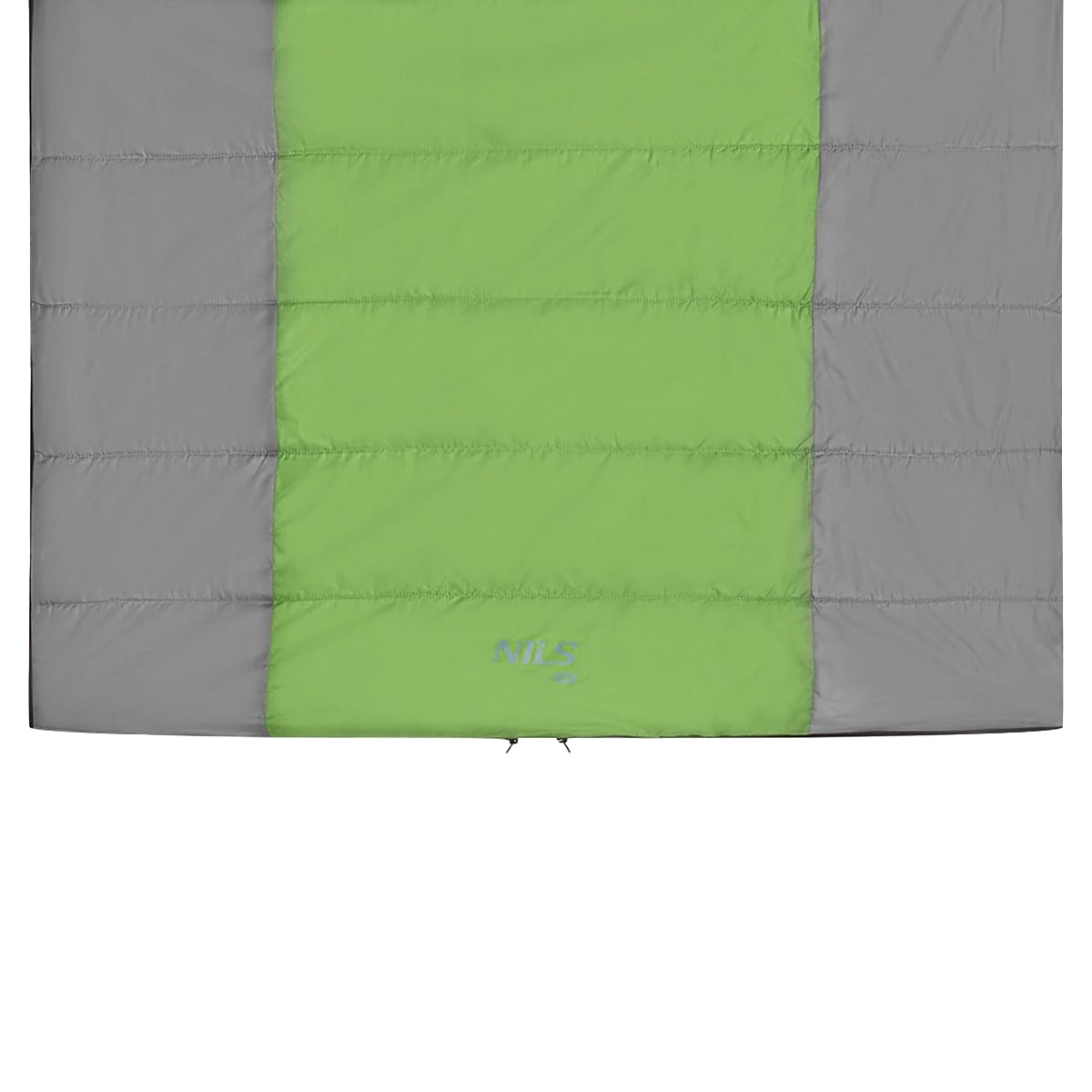 Sac de dormit pentru 2 persoane Nils Camp NC2011 - Gri/Verde