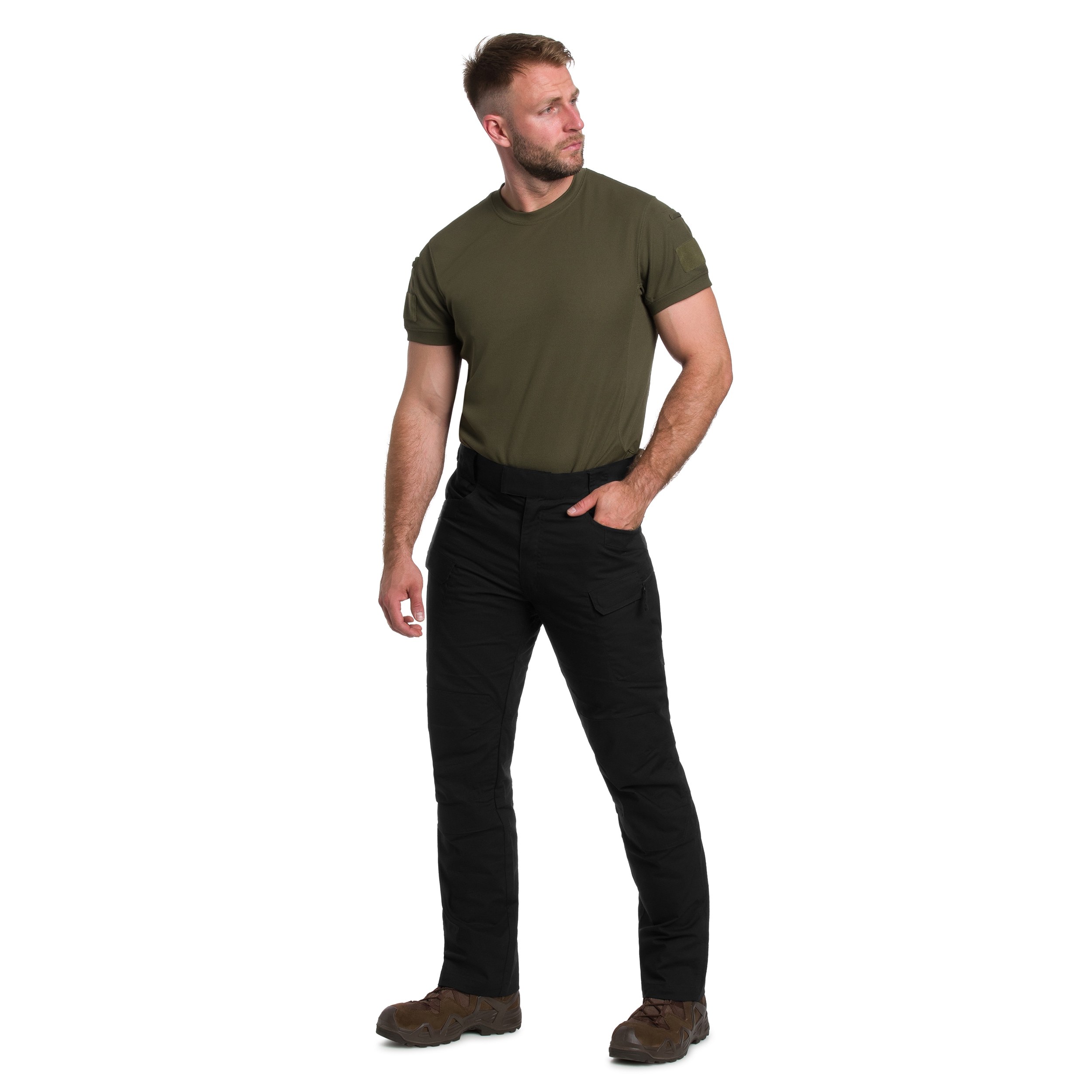 Pantaloni Helikon-Tex UTP PolyCotton Stretch Rip-Stop - Black