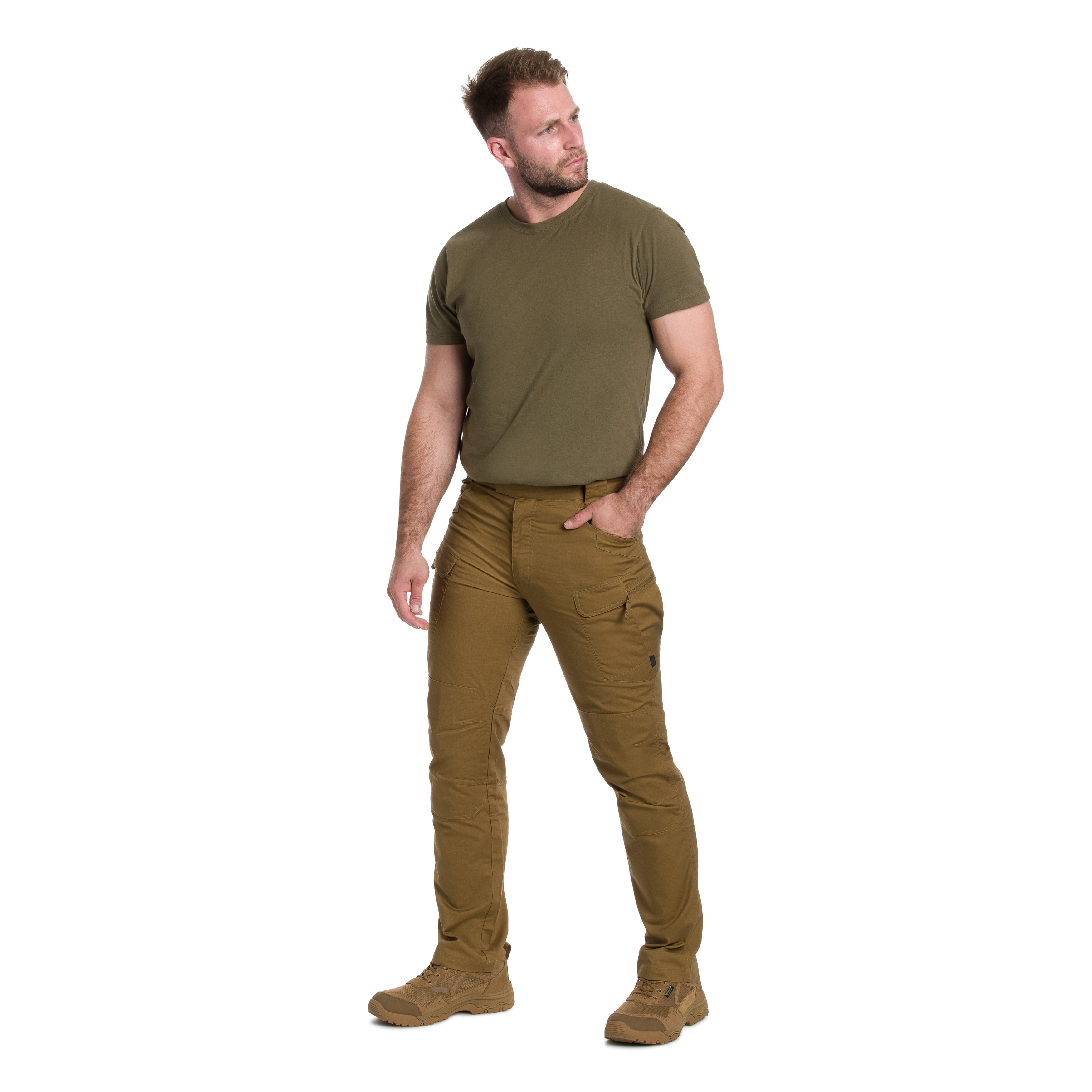 Pantaloni Helikon-Tex UTP PolyCotton Stretch Rip-Stop - Coyote