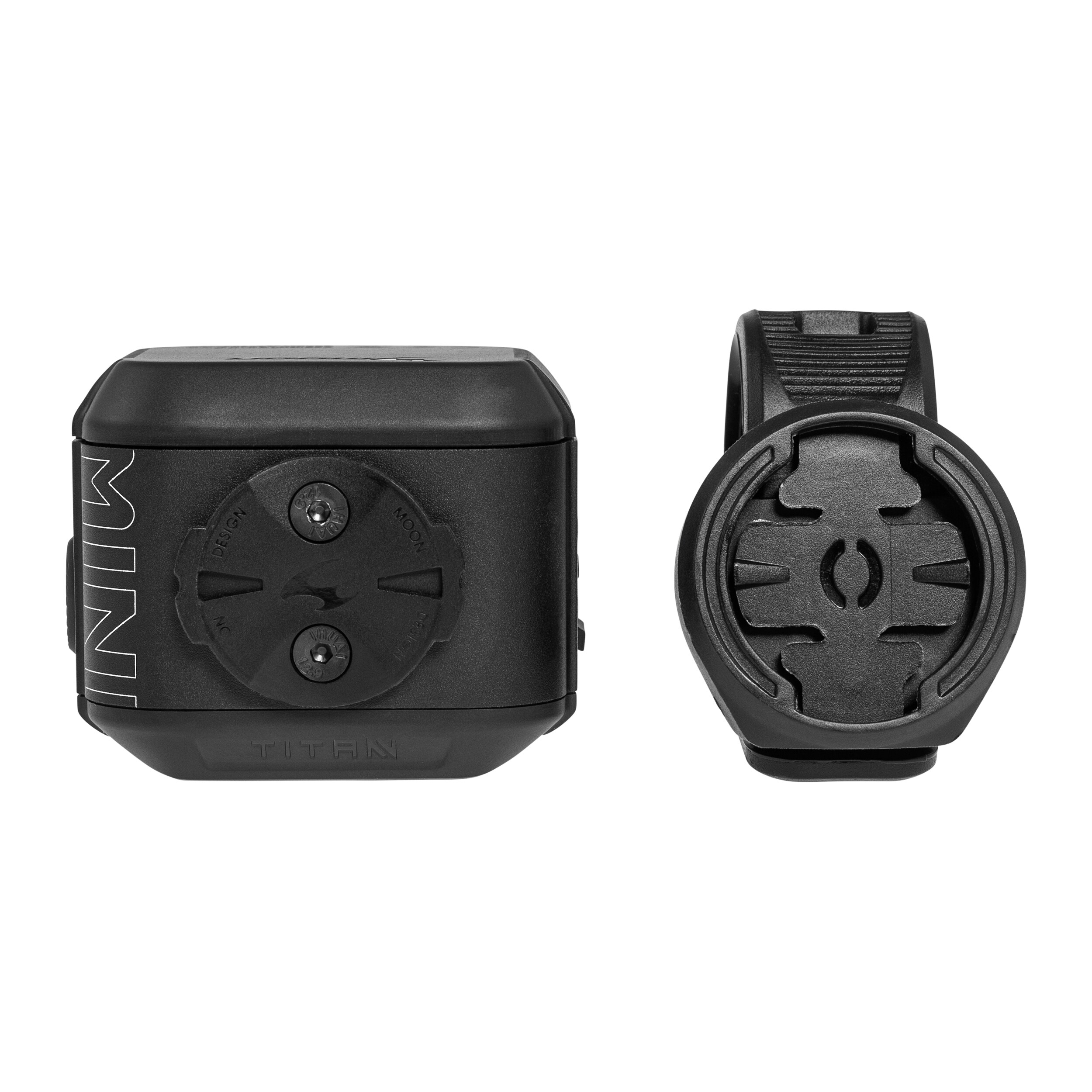 Lumină frontală pentru bicicletă Moon Titan Mini Black - 700 lumeni