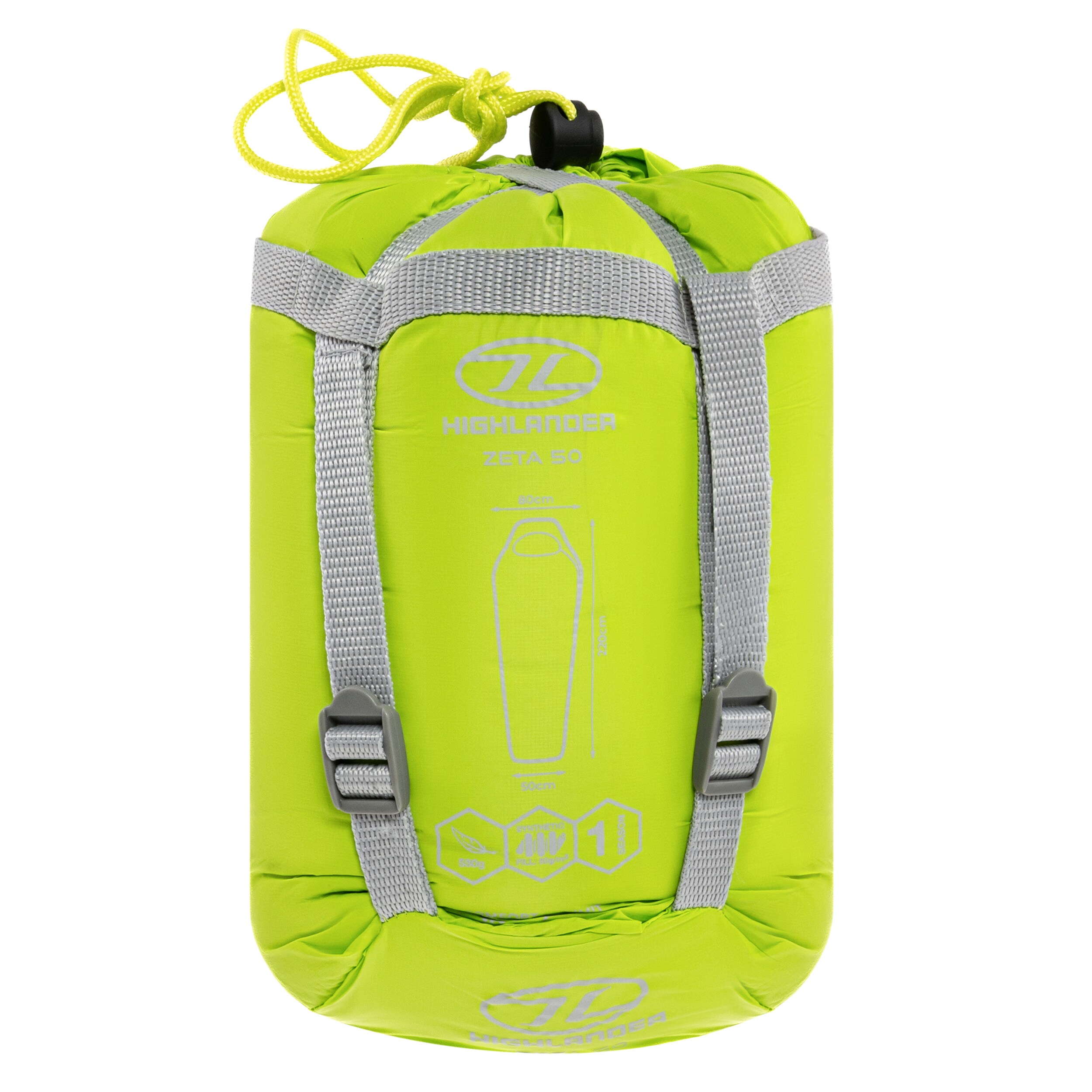 Sac de dormit Highlander Outdoor Zeta 50 - Lime